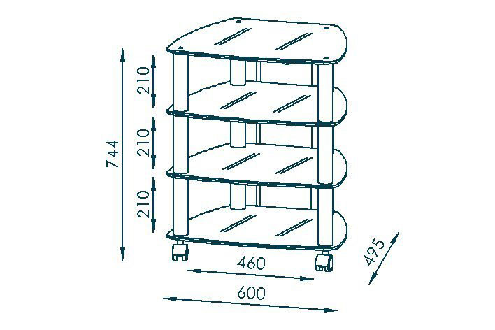 TV- und Hifi-Rack image number null