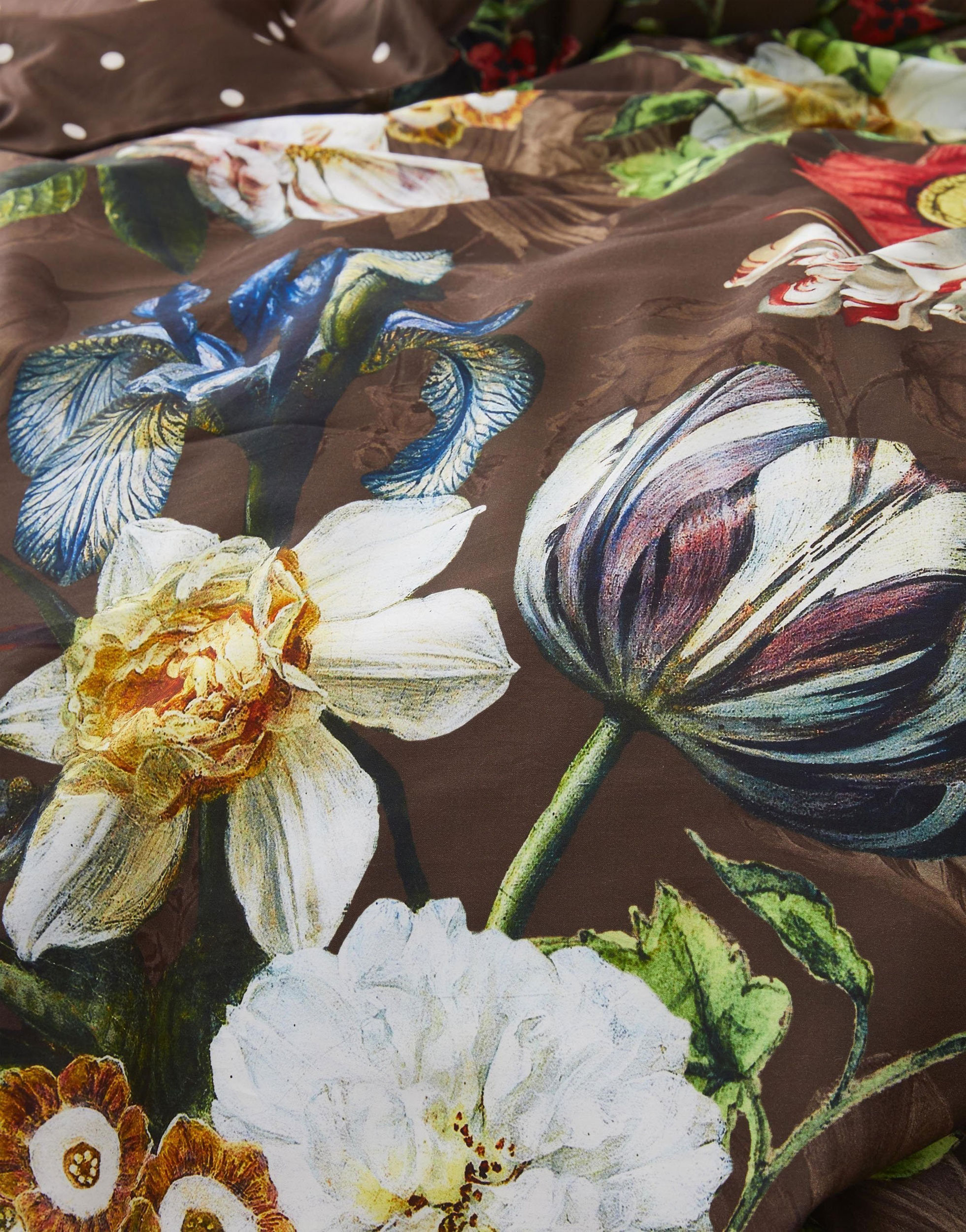 ESSENZA HOME Satin-Bettwäsche chocolate image number 3