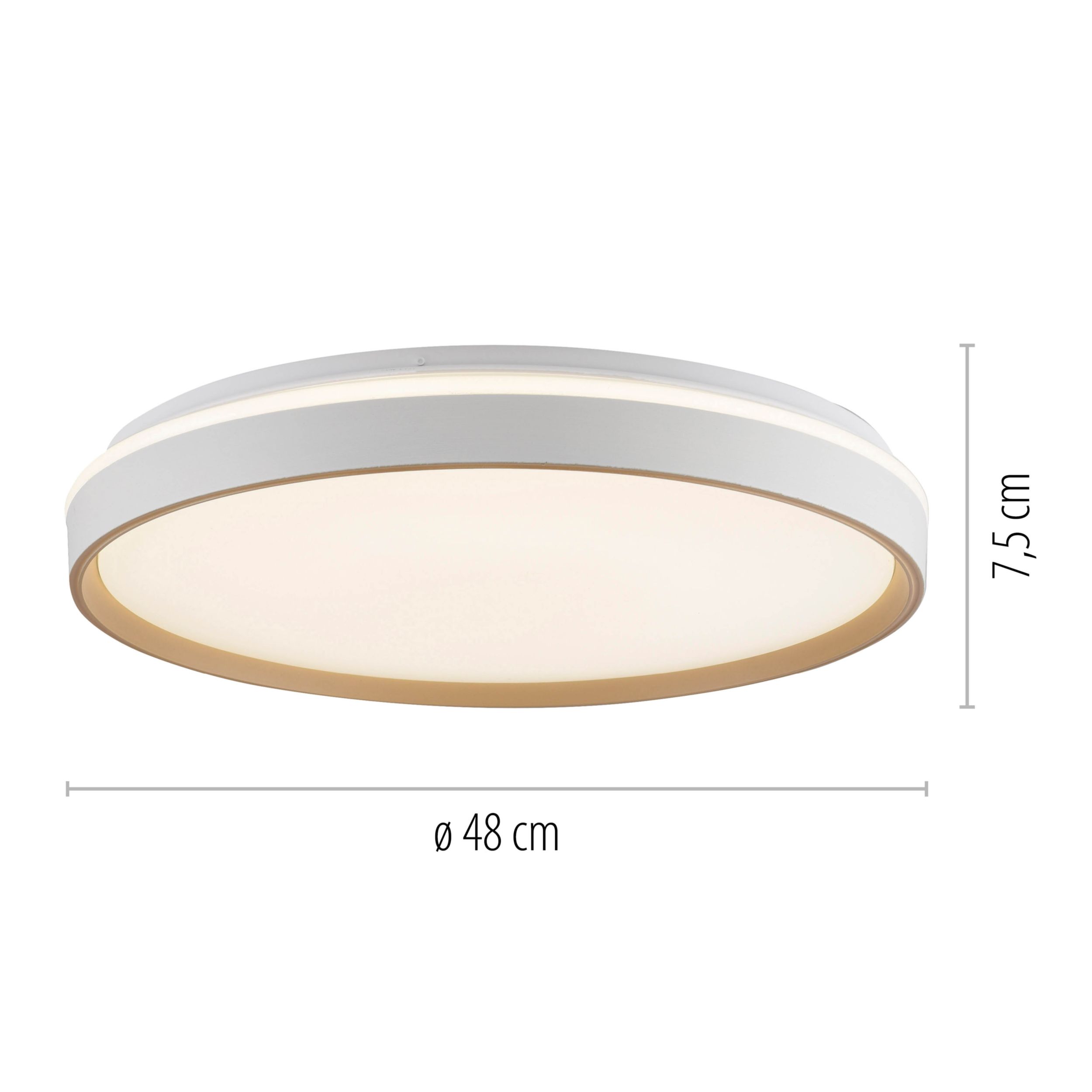 JUST LIGHT LED-Deckenleuchte 1flg image number 4