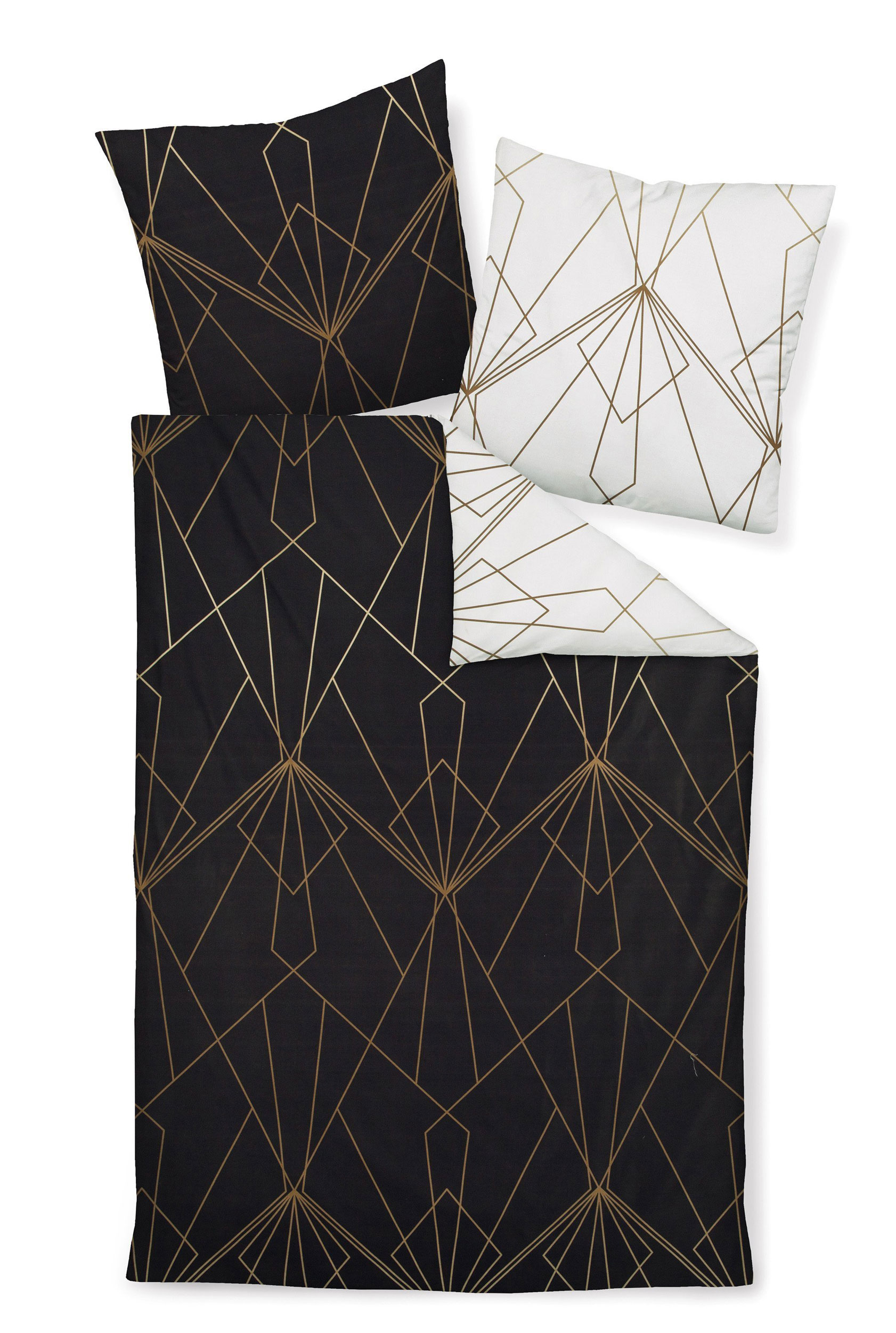 Janine Mako-Satin-Bettwäsche image number 1