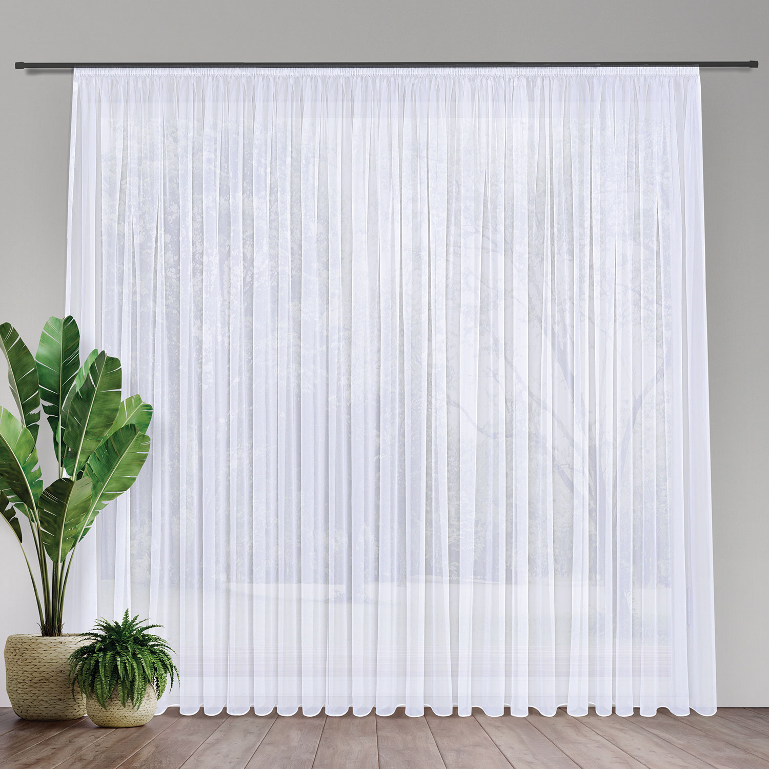 Gerster Store Voile recycelt image number 3