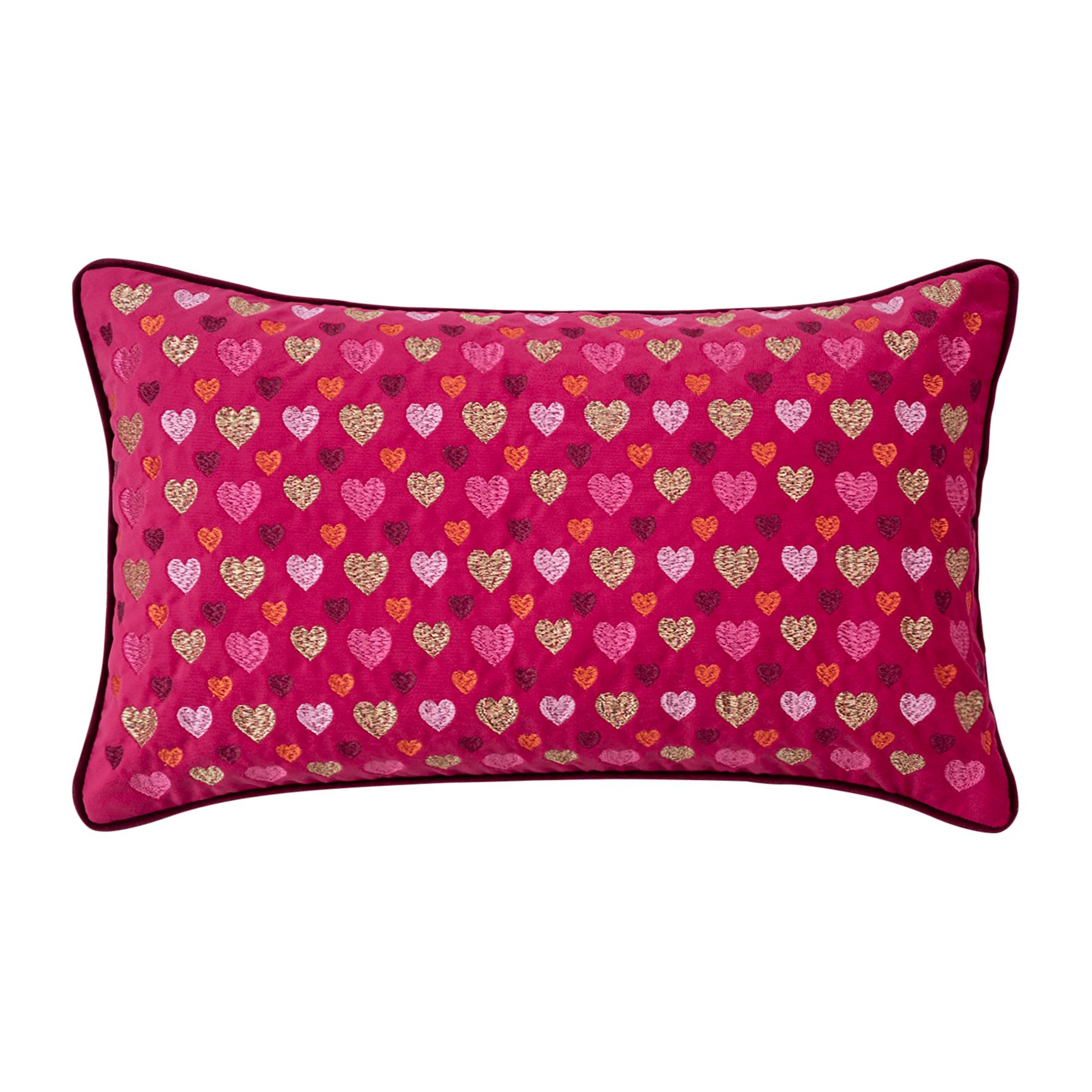 Pad Concept Kissenhülle pink Kunstfasern