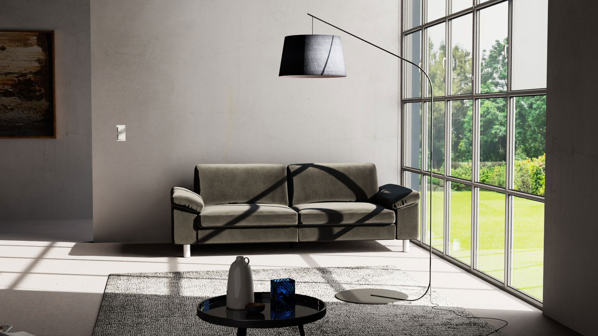 Lascondo 3-Sitzer-Sofa image number 8