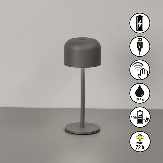 FH Lighting LED-Akku-Tischleuchte 1flg image number 2