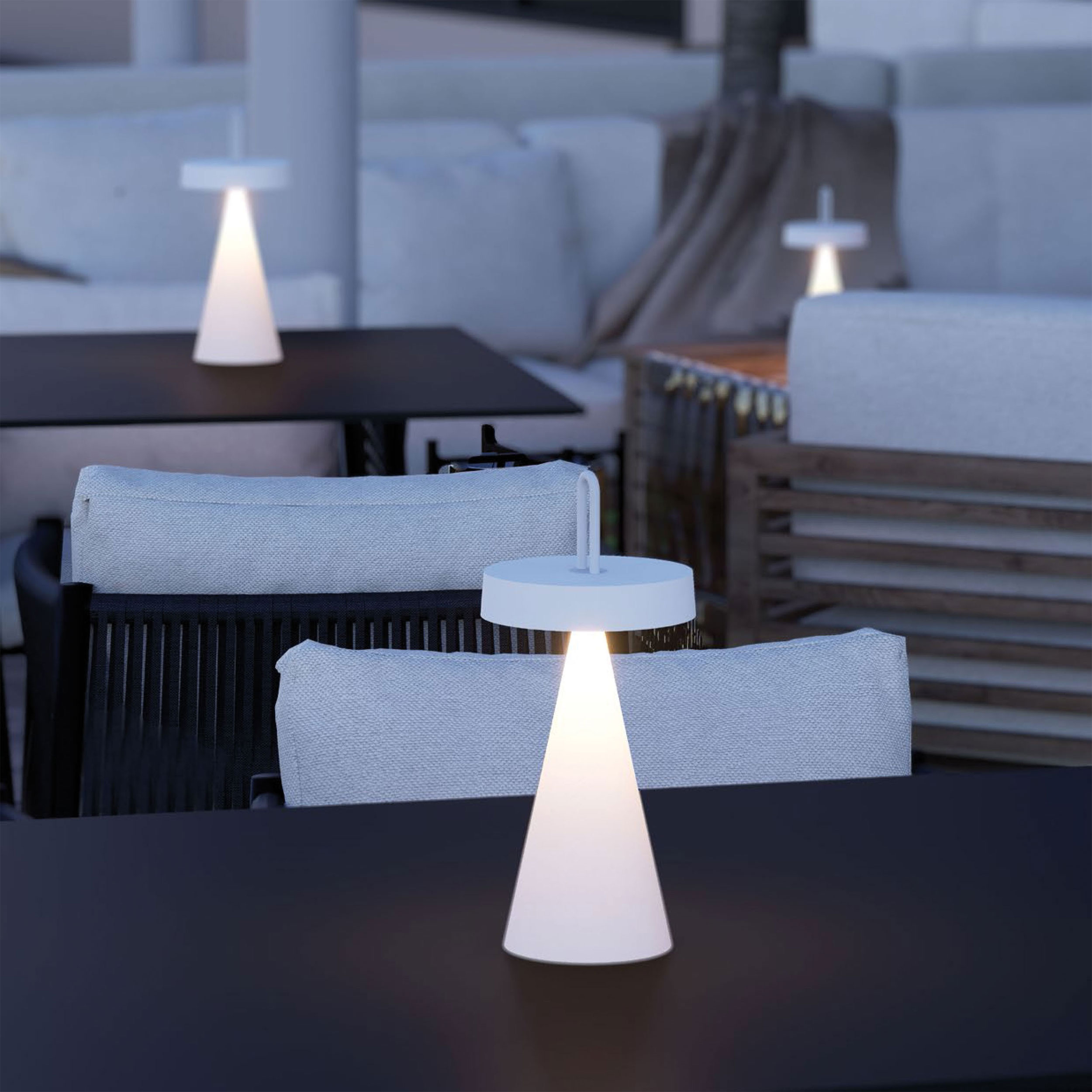 JUST LIGHT. LED-Akku-Tischleuchte 1flg image number 9