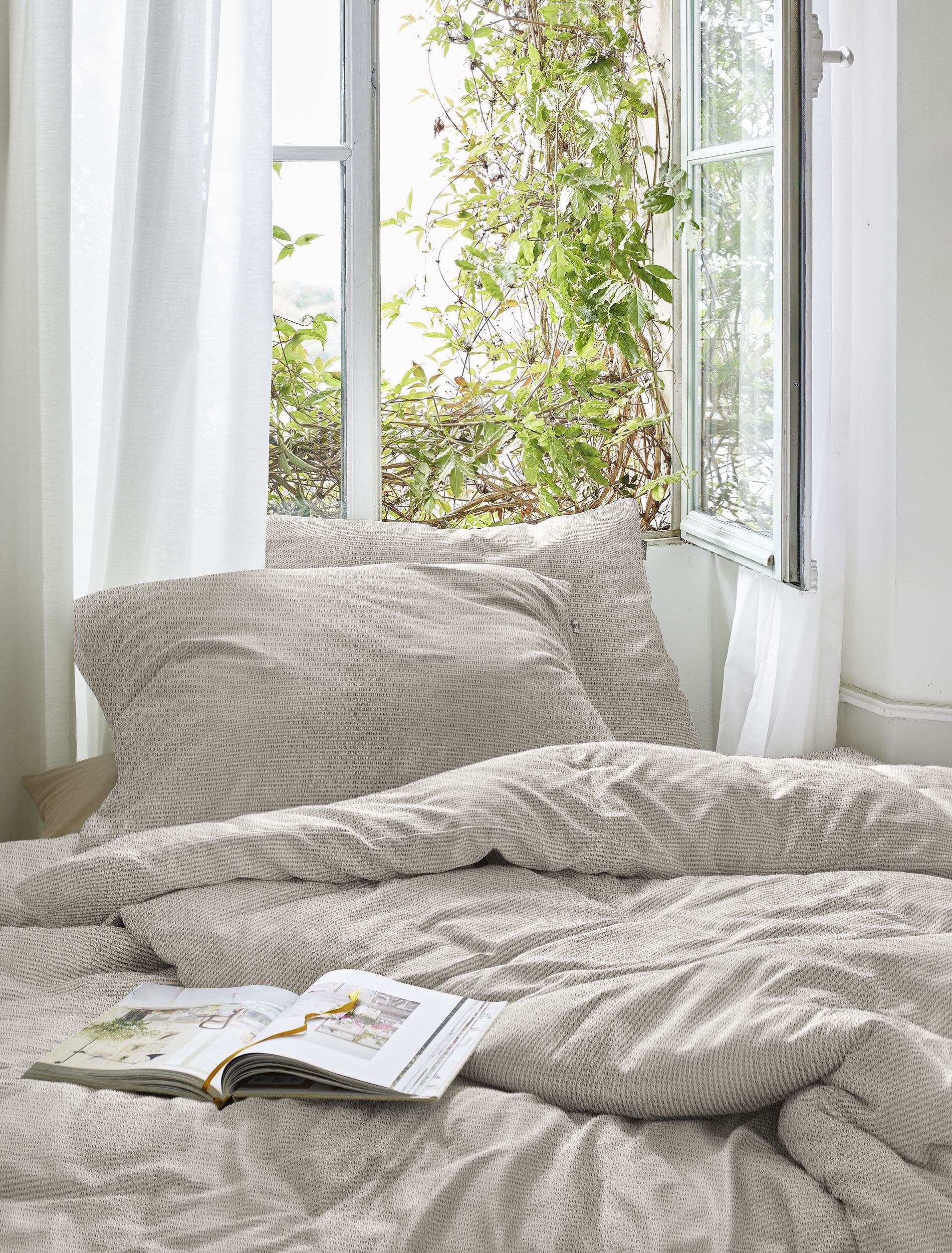 Irisette Seersucker-Bettw&auml;sche image number 3