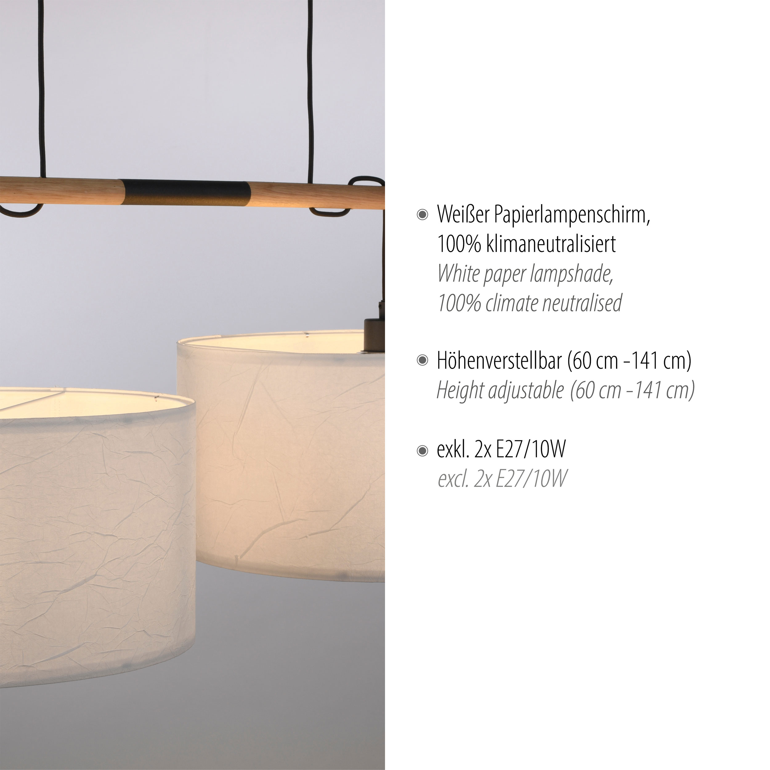Pendelleuchte 2flg image number null