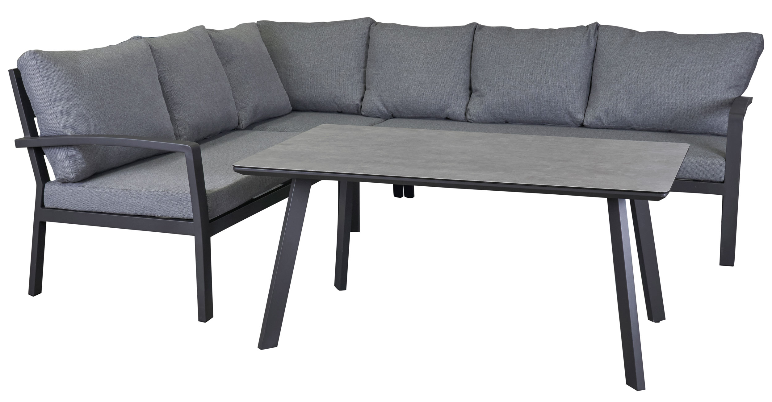 OUTDOOR Garten Speiselounge Set 4 tlg. image number 1