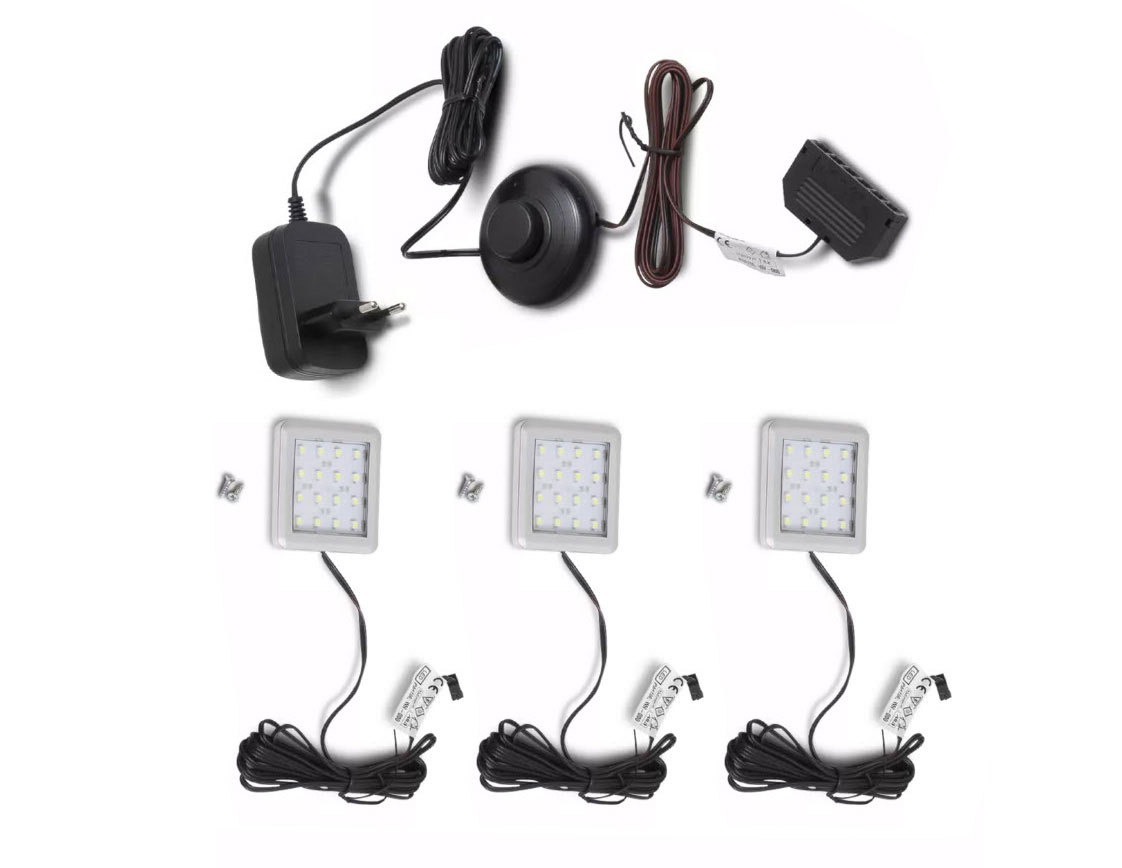 LED-Unterbauspots 3er Set image number null