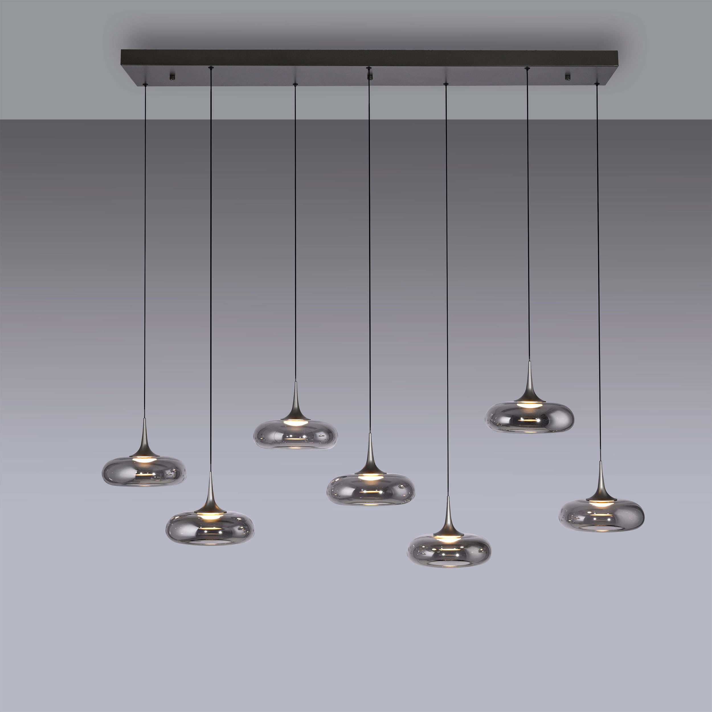 JUST LIGHT LED-Pendelleuchte 7flg image number 3