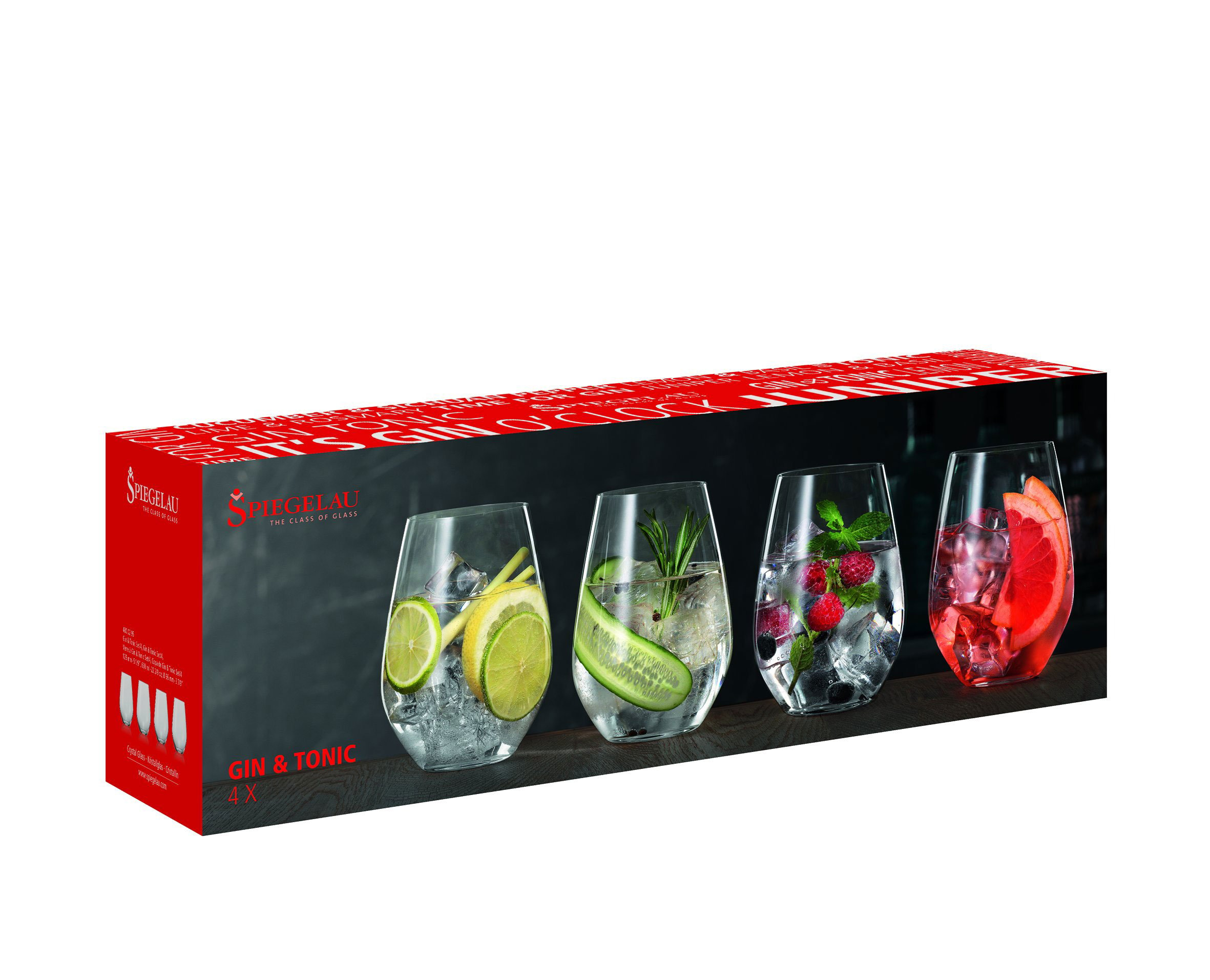4er Gin Tonic Glas 630ml image number null