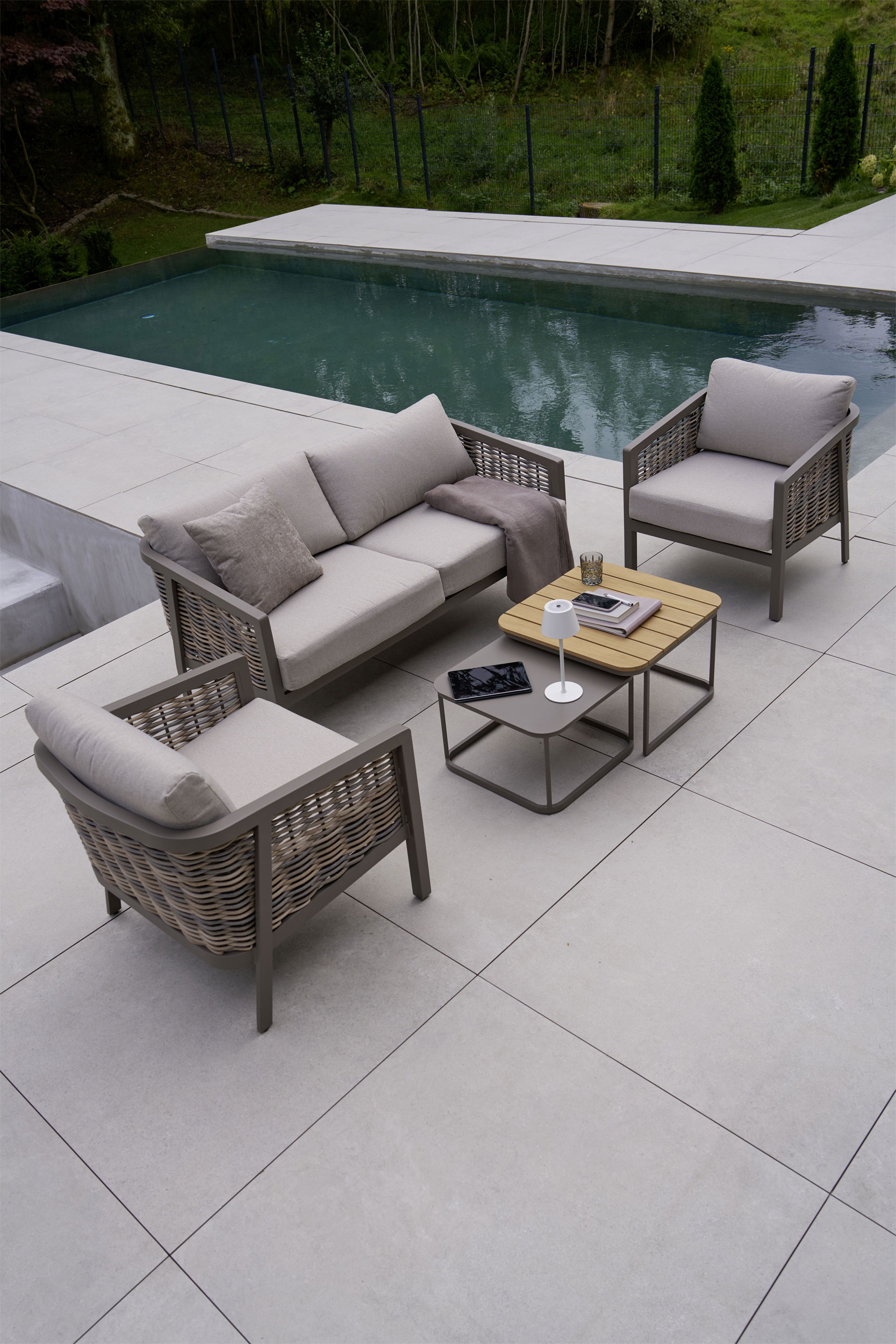 Gartensofa-Set 5 tlg. image number null