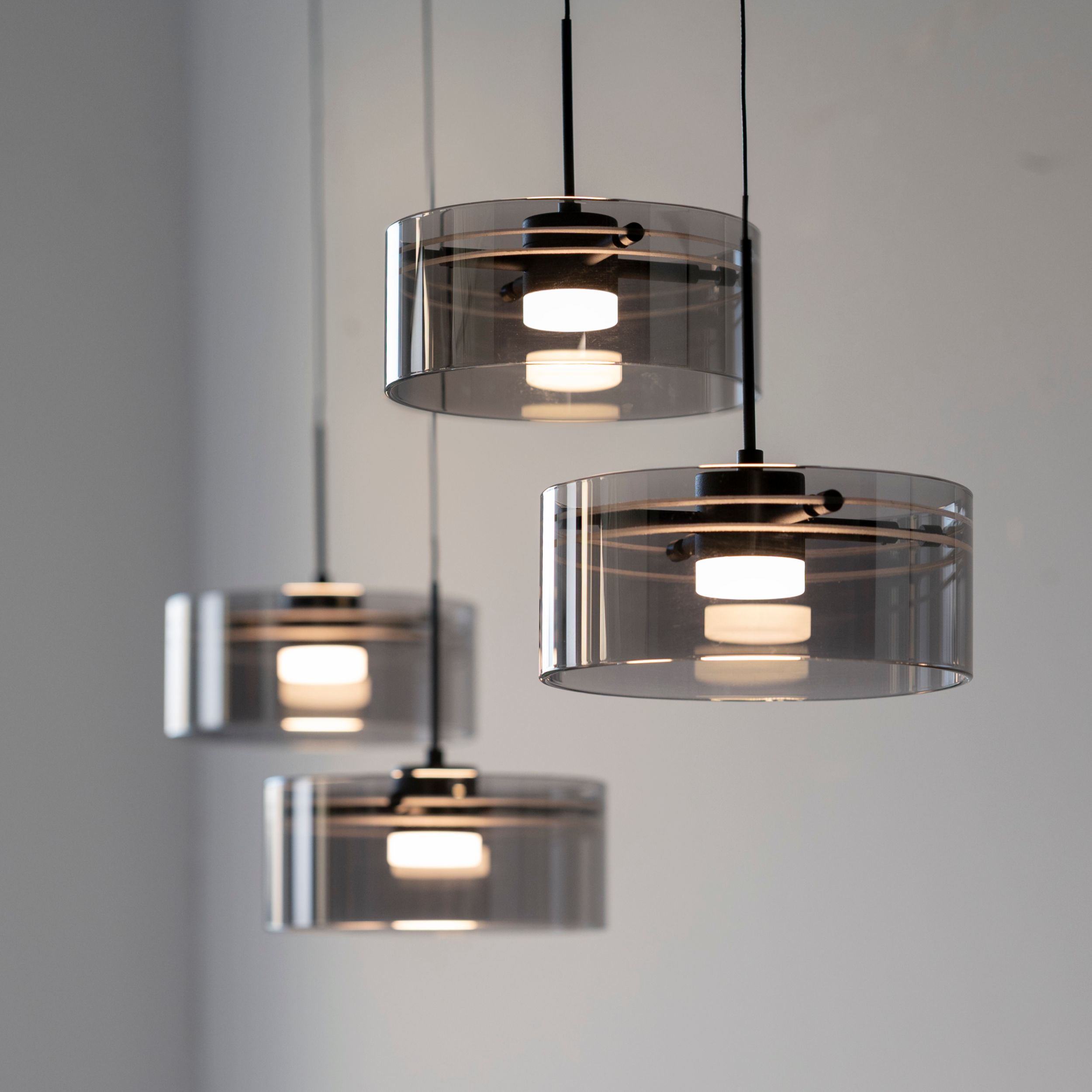MONDO Mondo LED-Pendelleuchte 4flg image number 4