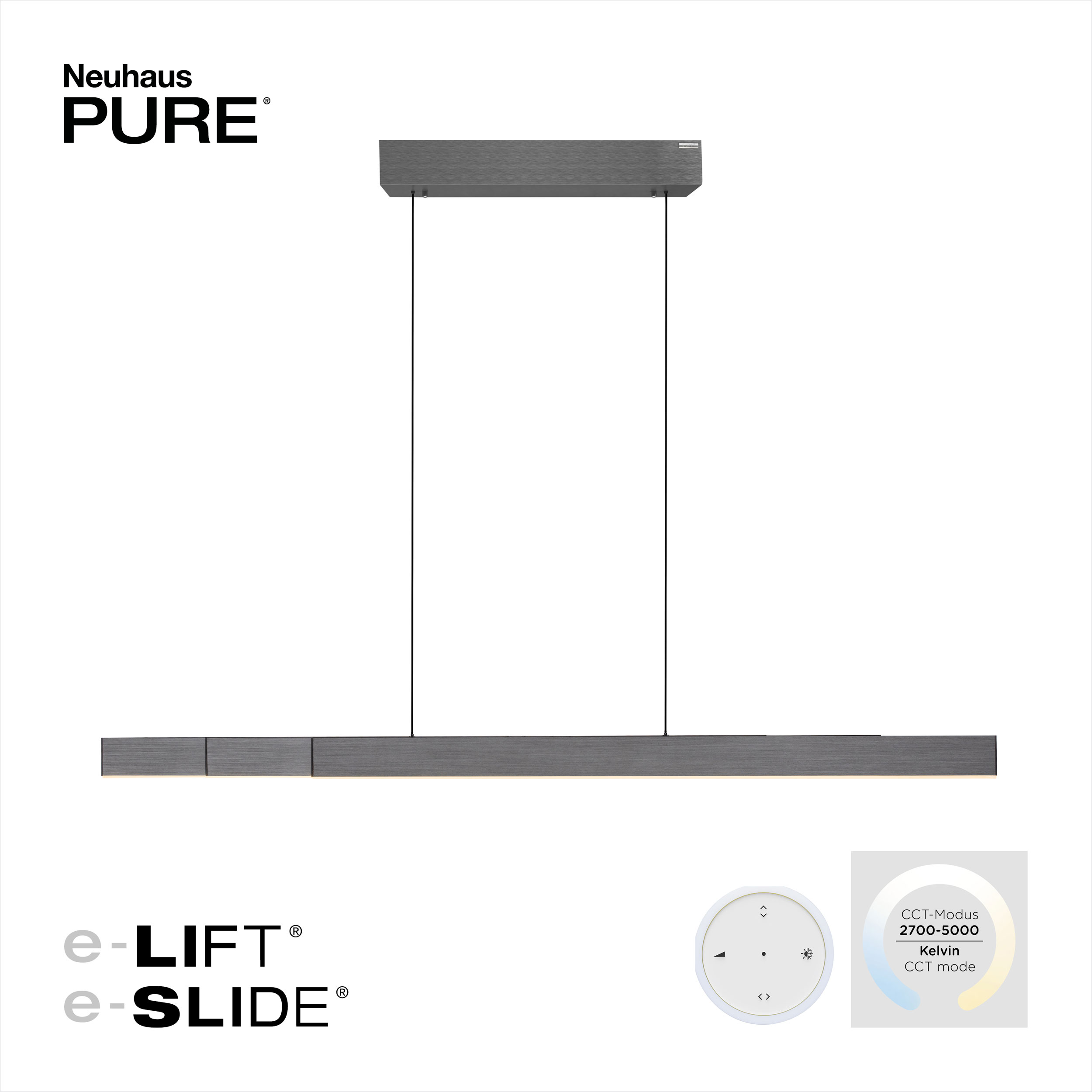 Paul Neuhaus LED-Pendelleuchte 3flg image number 3