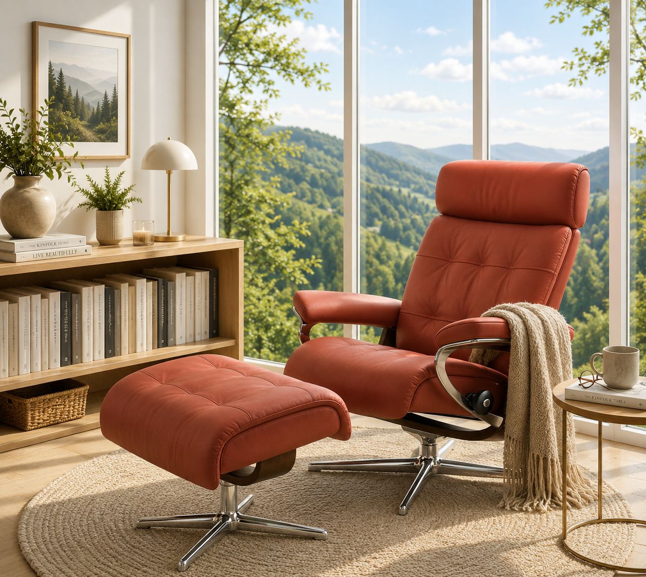 Stressless Sessel mit Hocker image number 2