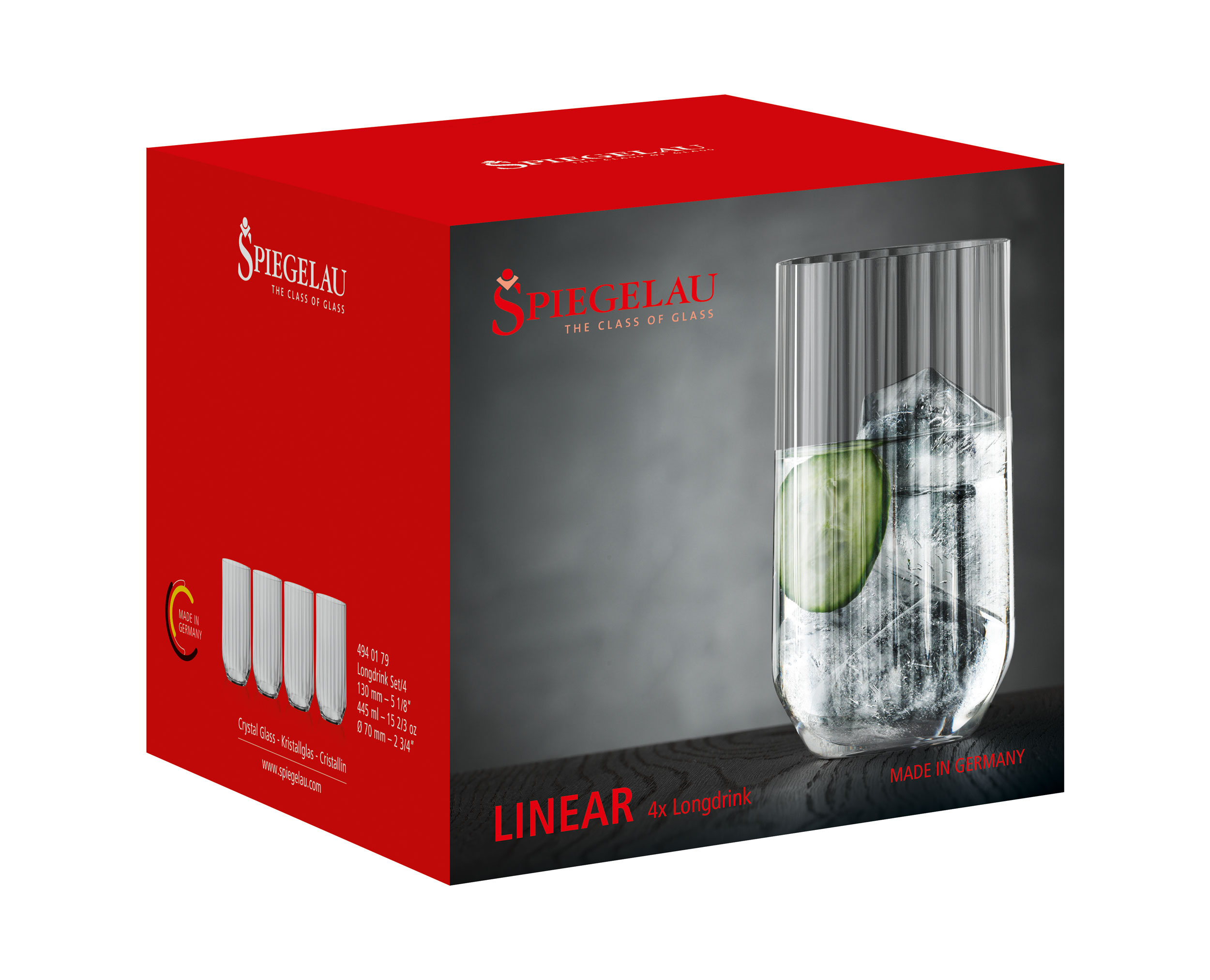Spiegelau 4er Longdrinkglas 445ml image number 1