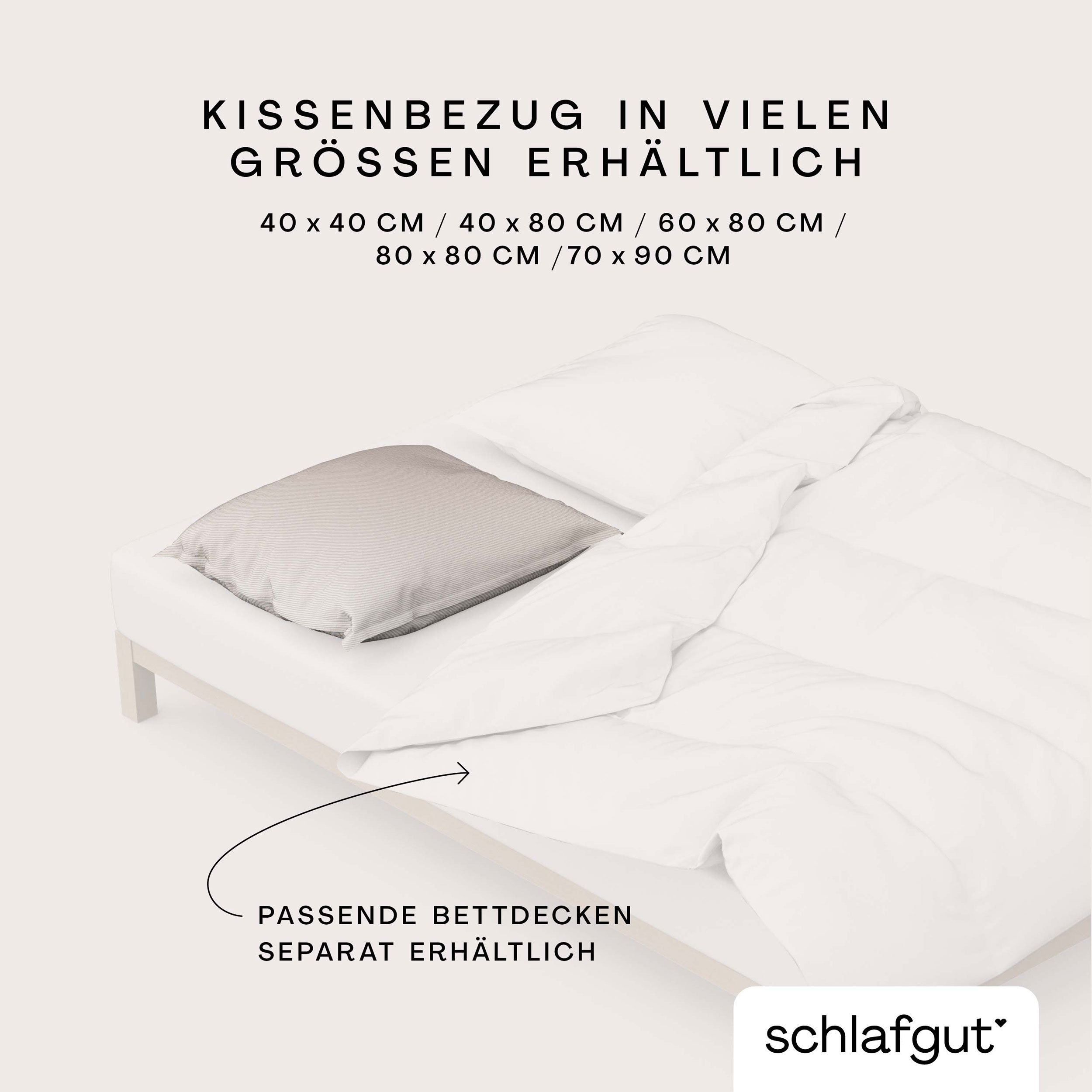 schlafgut WOVEN-FADE-Kissenbezug image number 3