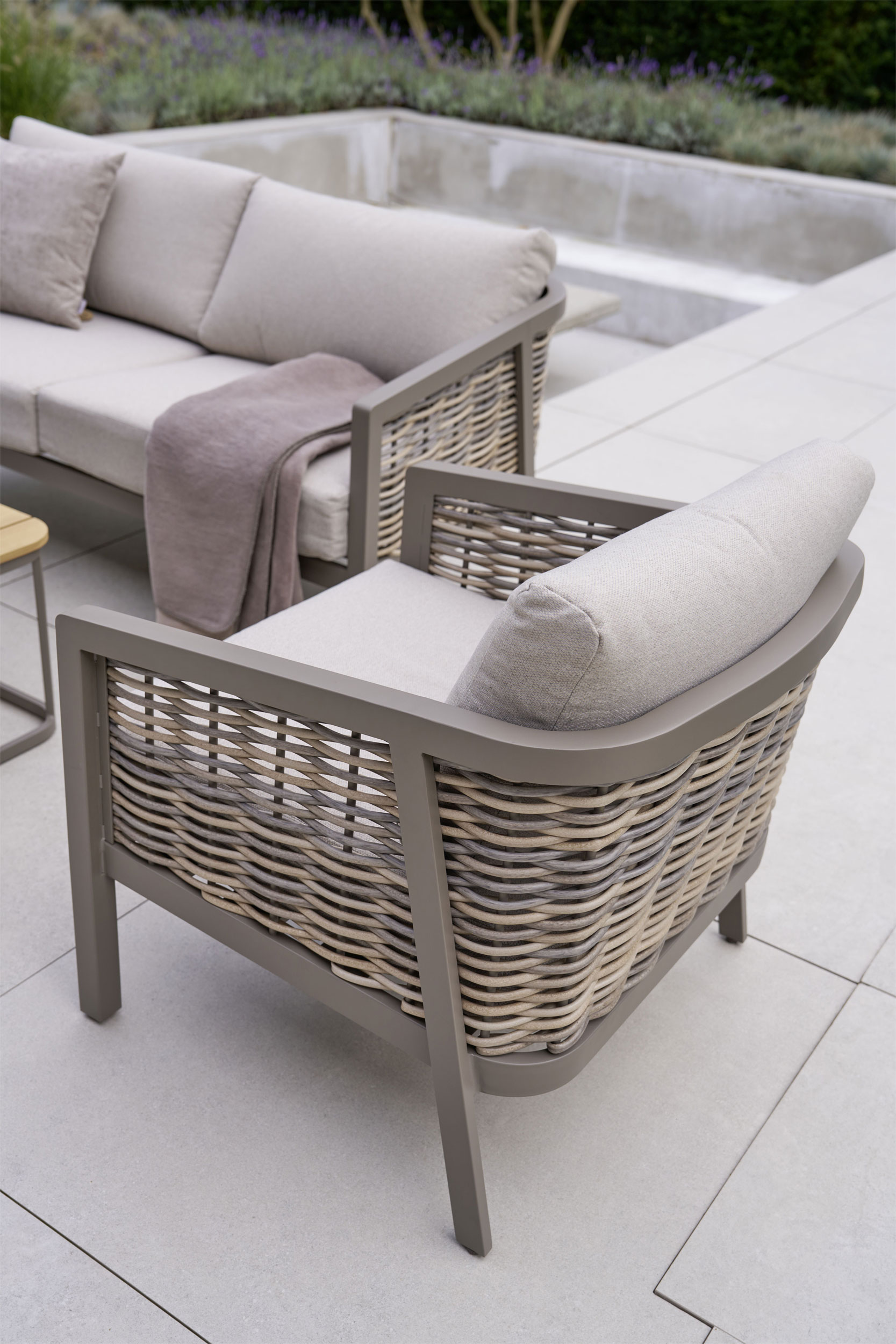 Gartensofa-Set 5 tlg. image number null