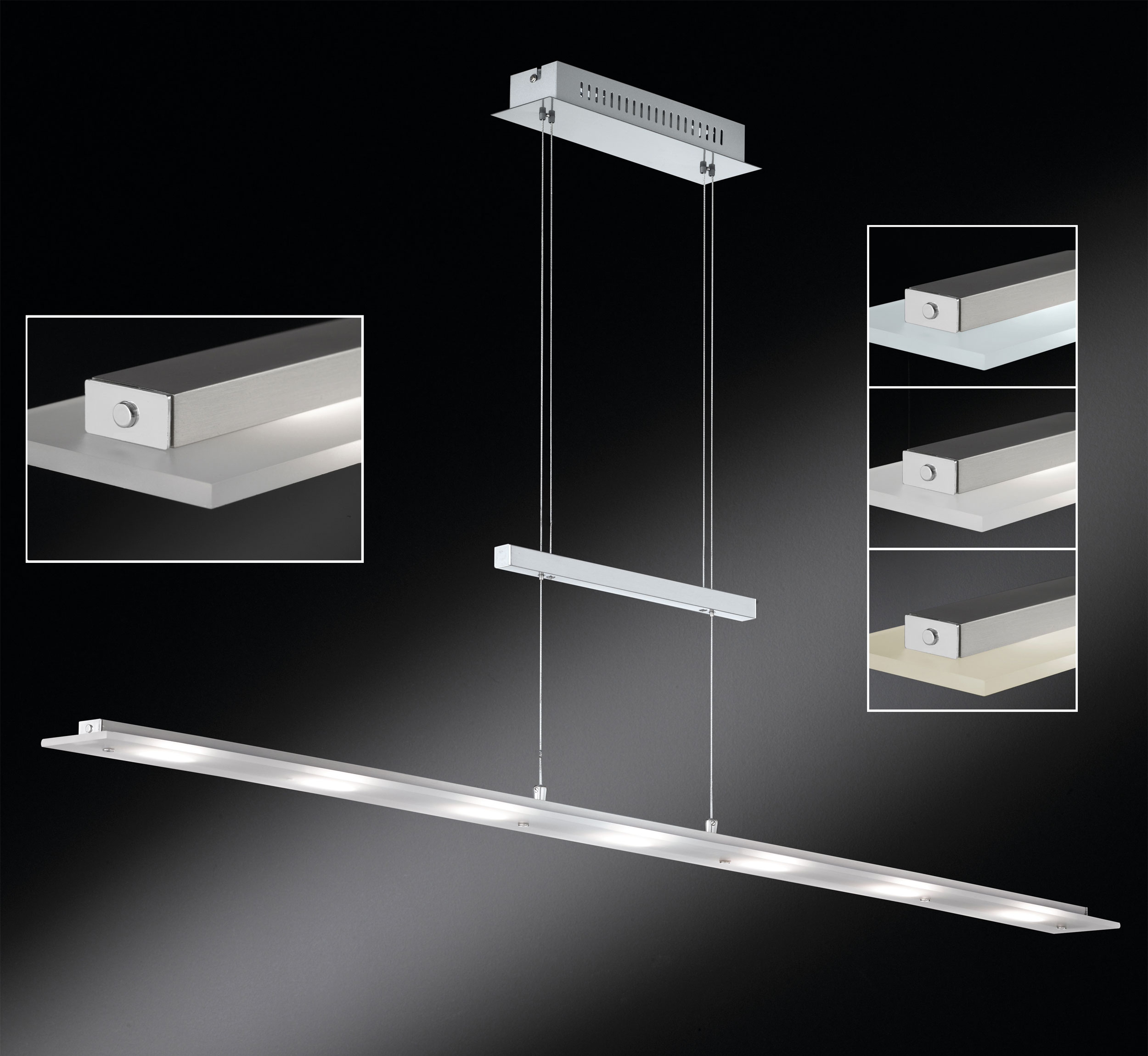 LED-Pendelleuchte 7flg image number null