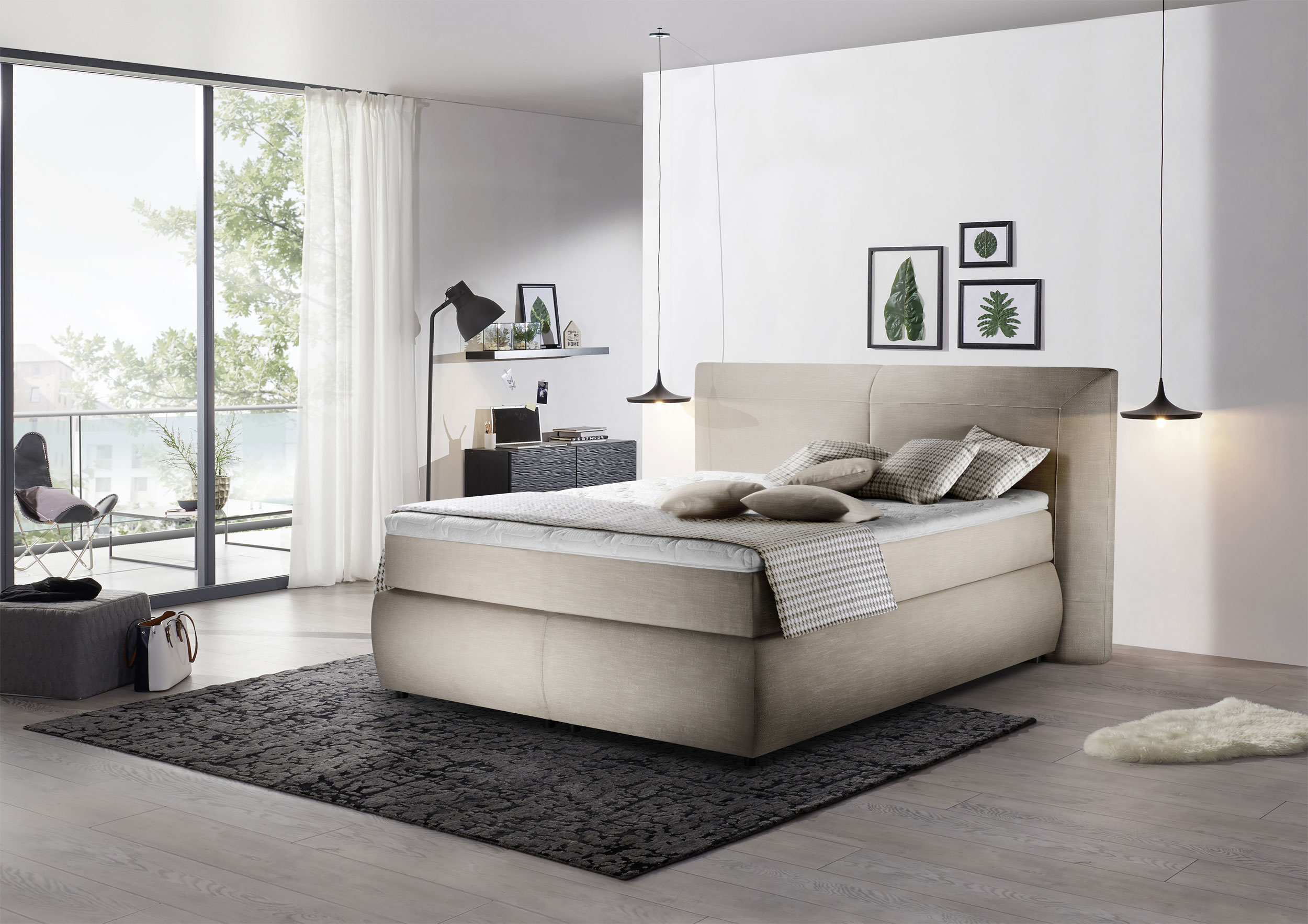 Boxspringbett image number null