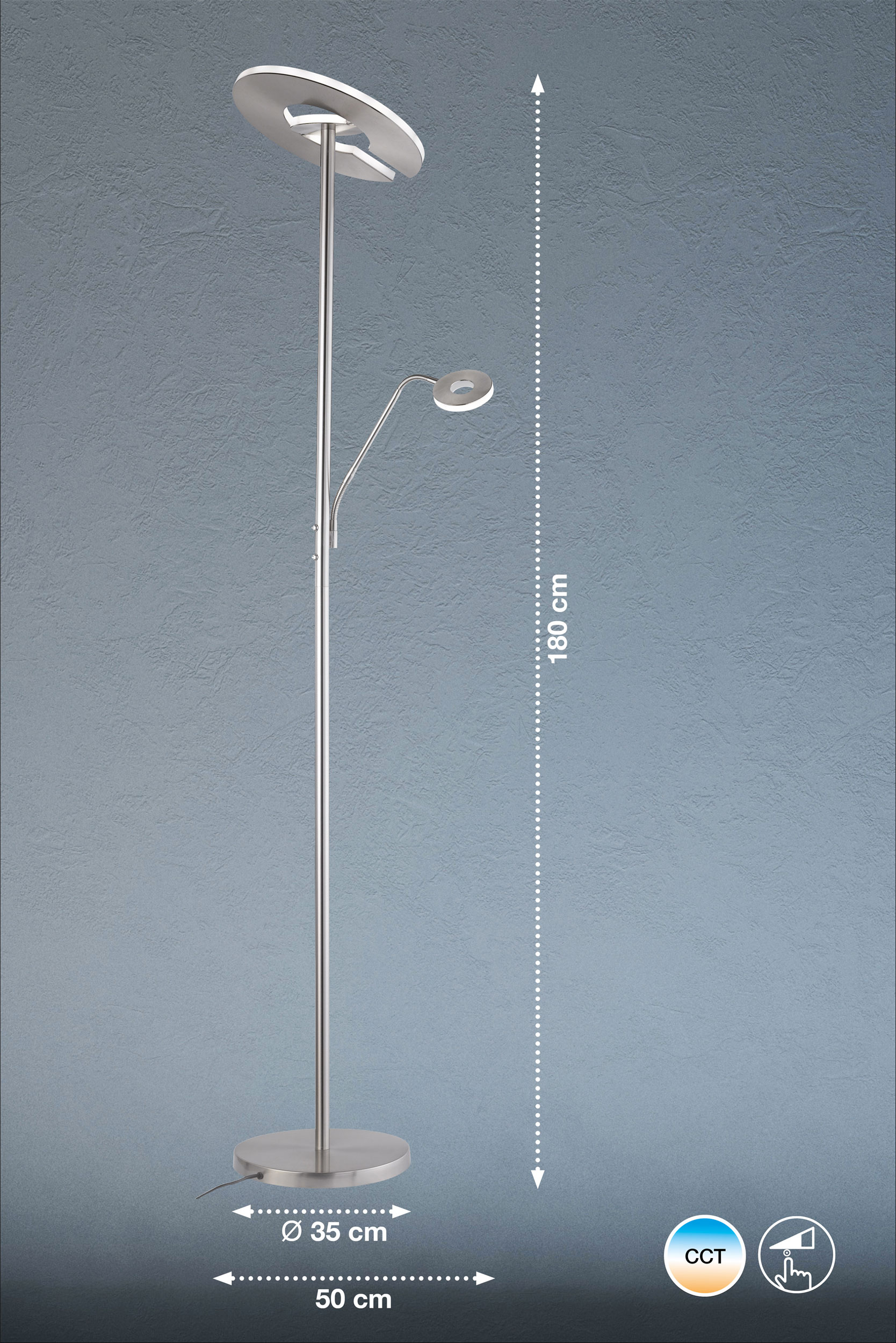 Fischer & Honsel LED-Stehleuchte 2flg image number 5