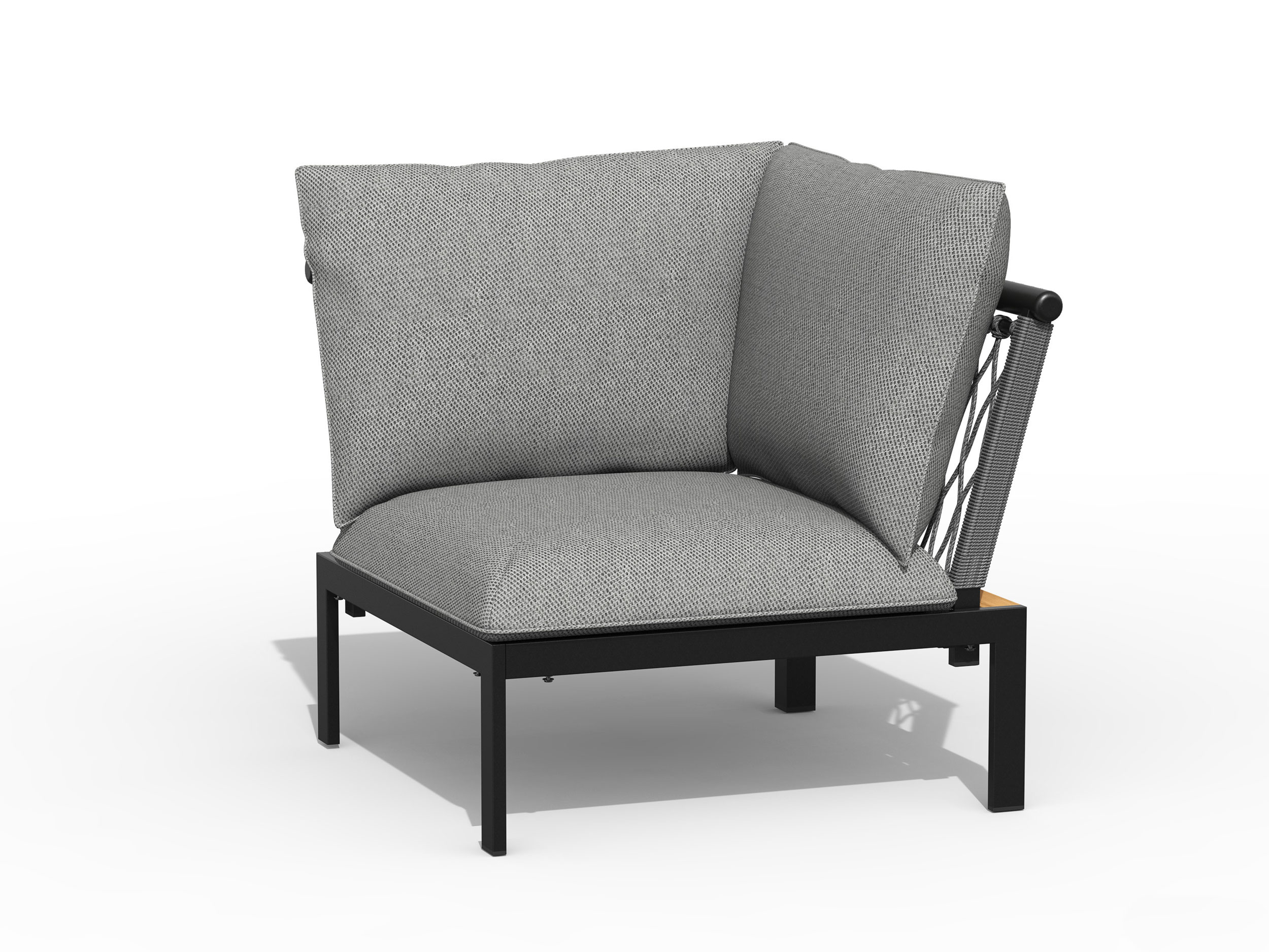 Gartenlounge Set Alu/Teak image number null
