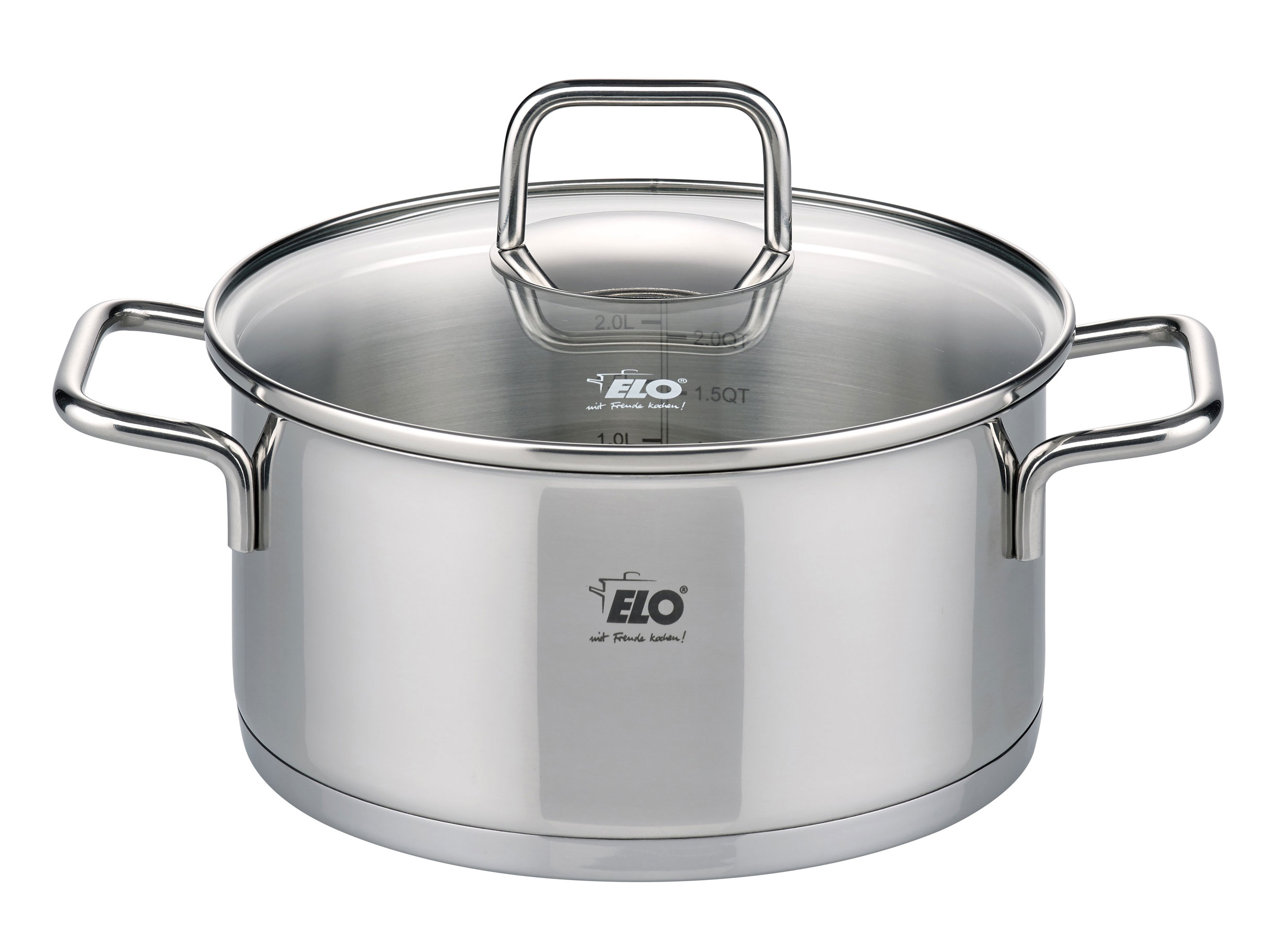 Elo Bratentopf m. Deckel 20cm image number 1