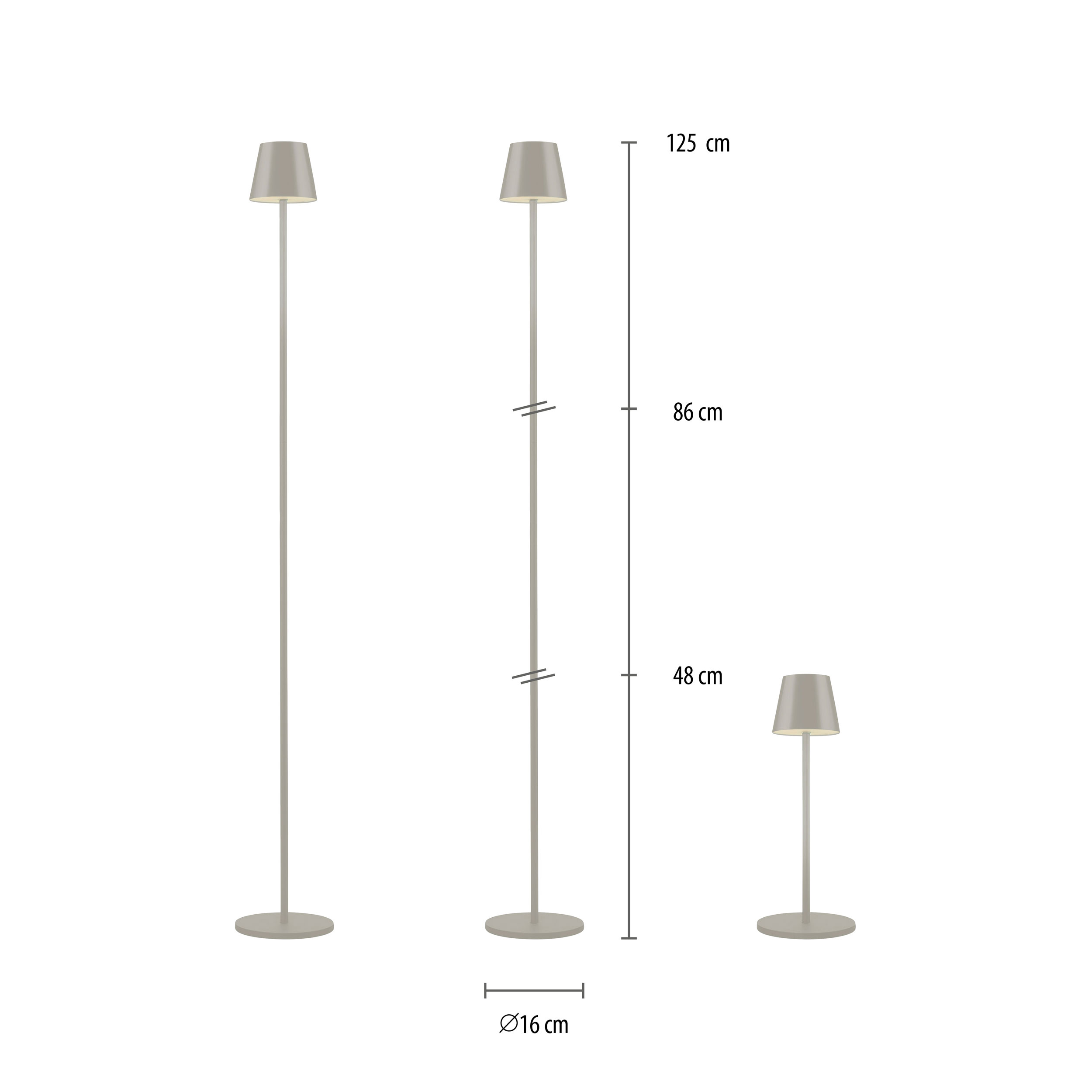 JUST LIGHT. LED-Stehleuchte 1flg image number 6