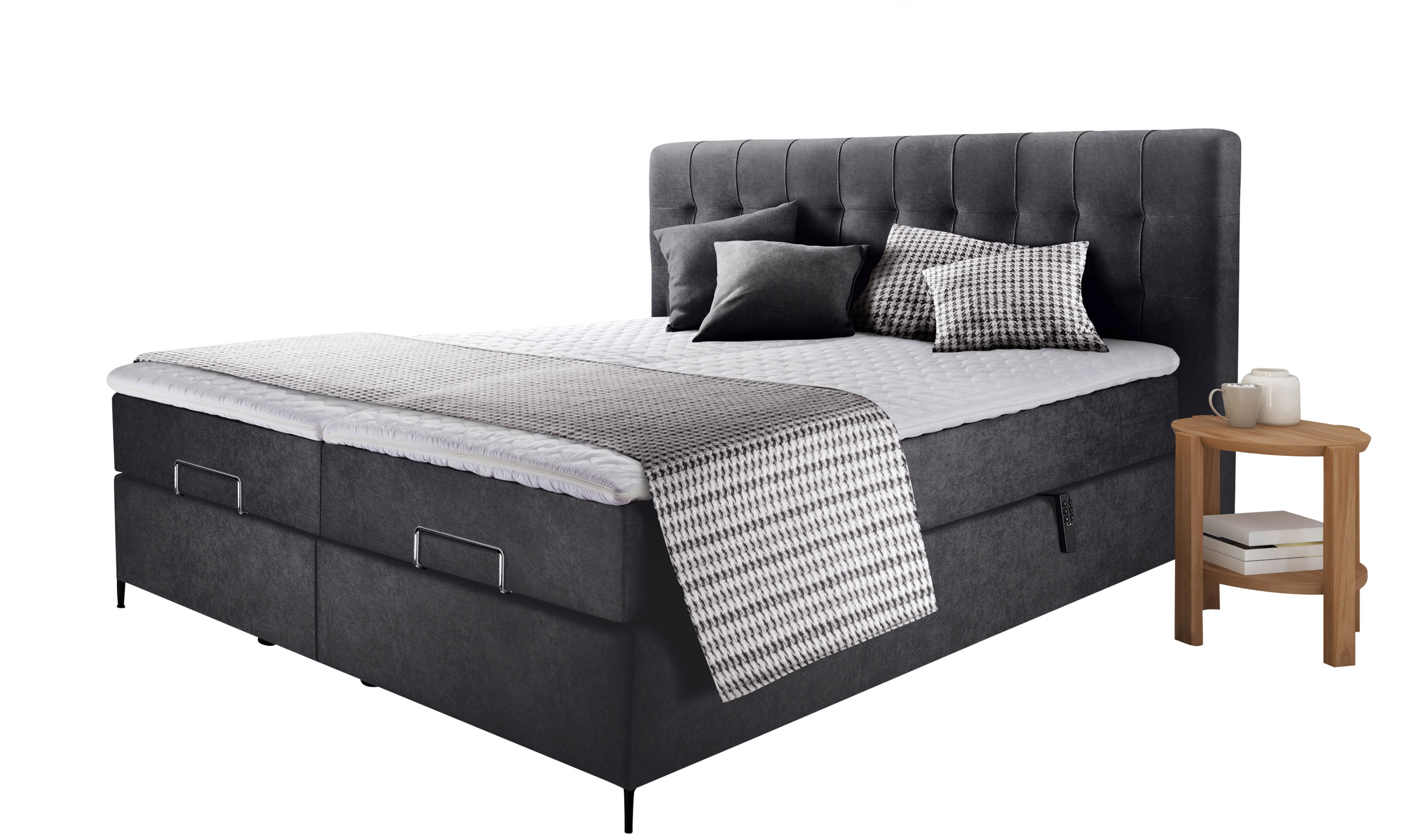 Boxspringbett m. Motor image number null