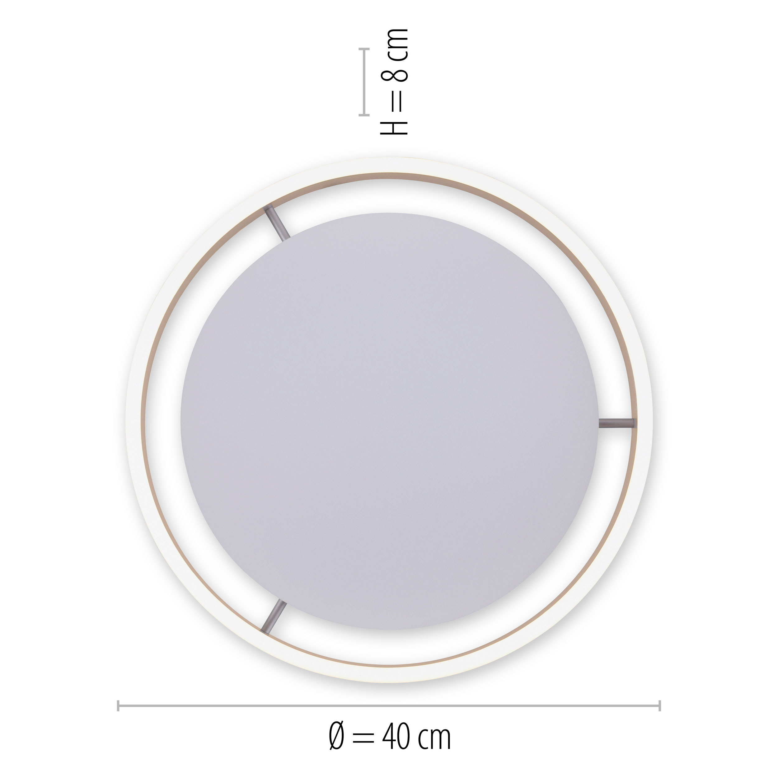 LED-Deckenleuchte 1flg image number null
