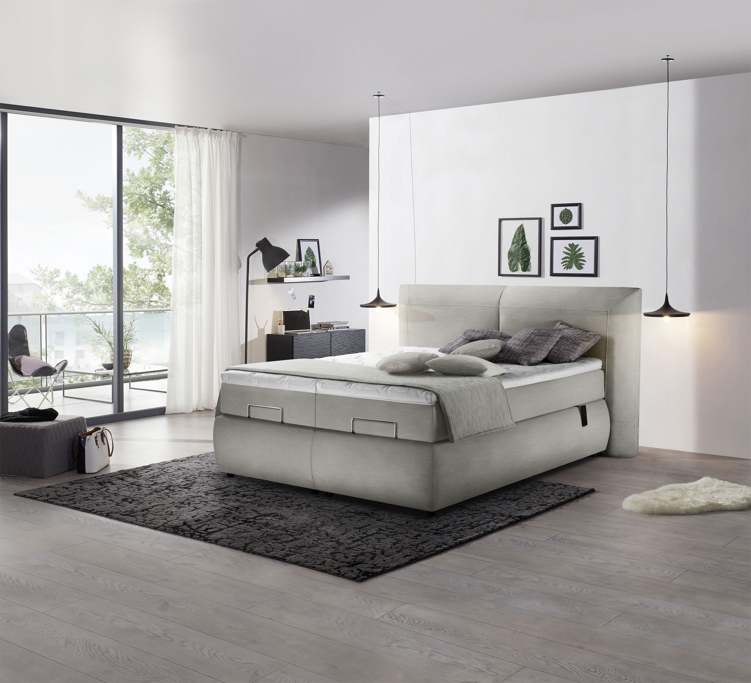 vito Boxspringbett m. Motor image number 4