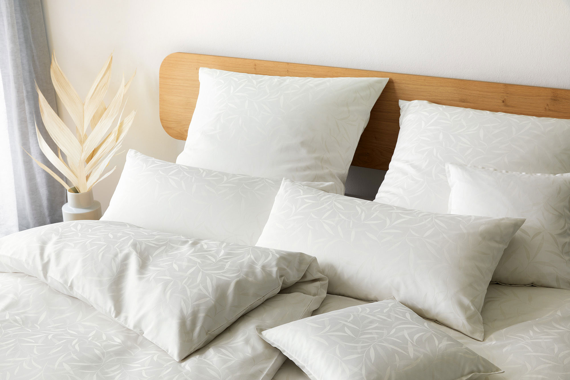 Elegante Mako-Satin-Bettwäsche image number 2