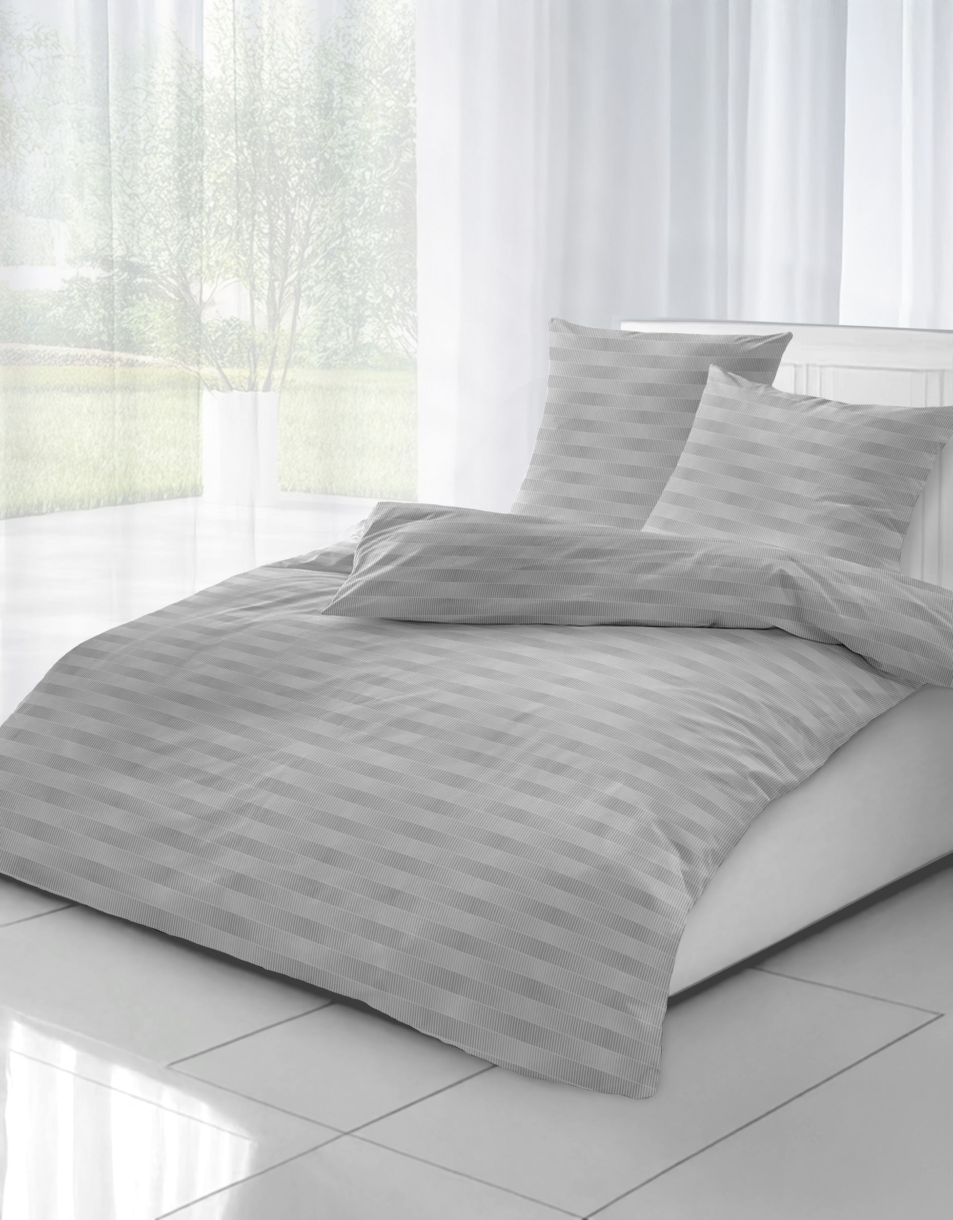 Dormisette Damast-Bettwäsche image number 2