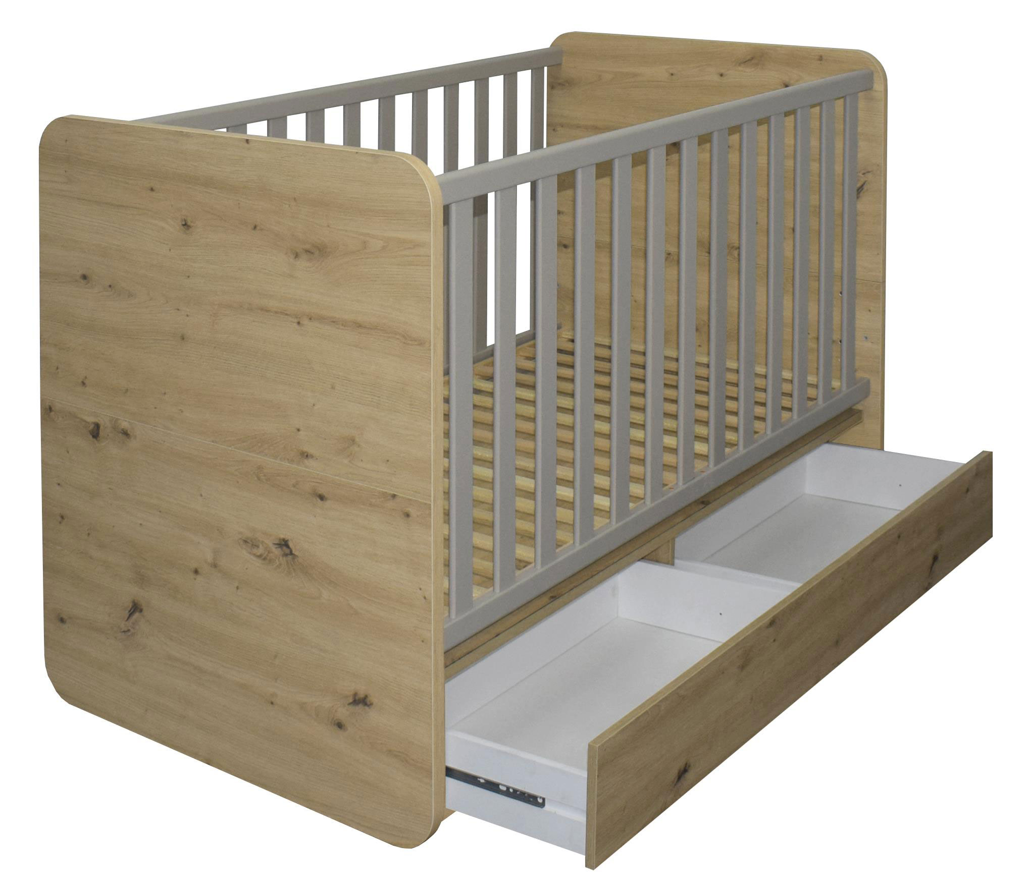 Babybett mit breiten Sprossen image number null