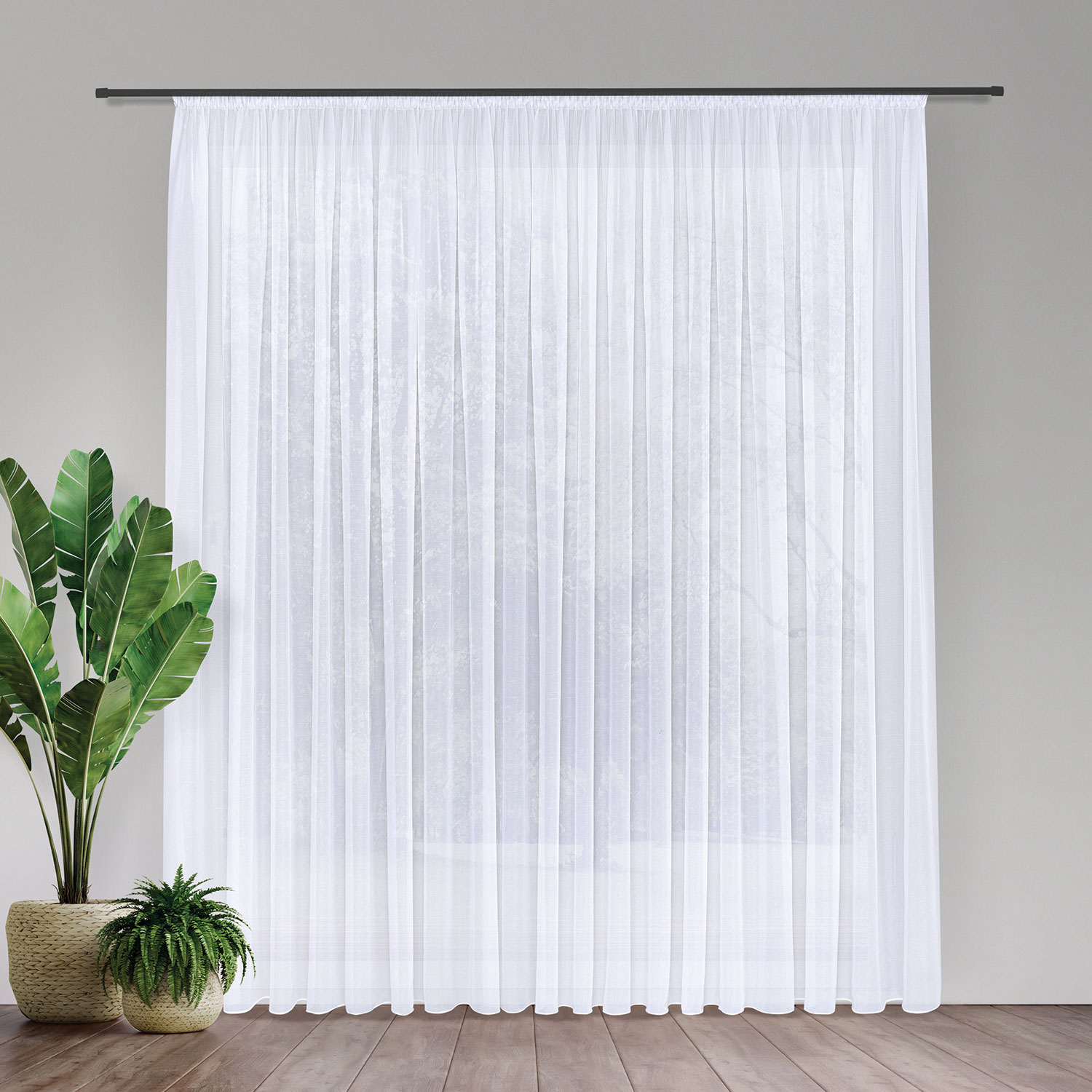 Gerster Store Alina, wei&szlig;, Smokband image number 3