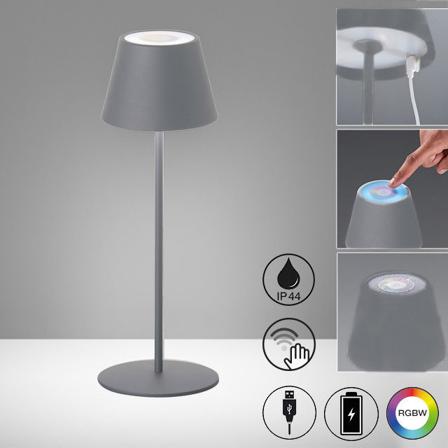 FH Lighting LED-Akku-Tischleuchte 1flg image number 3