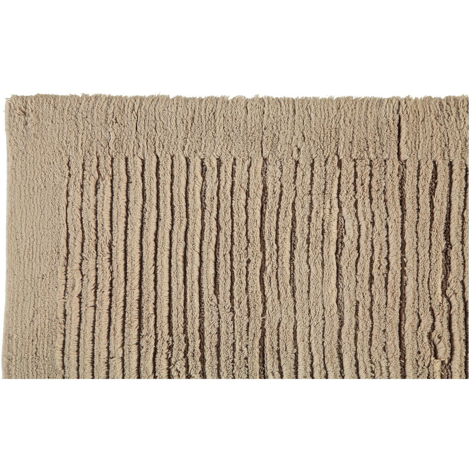 Cawö Handtuch beige braun Baumwolle