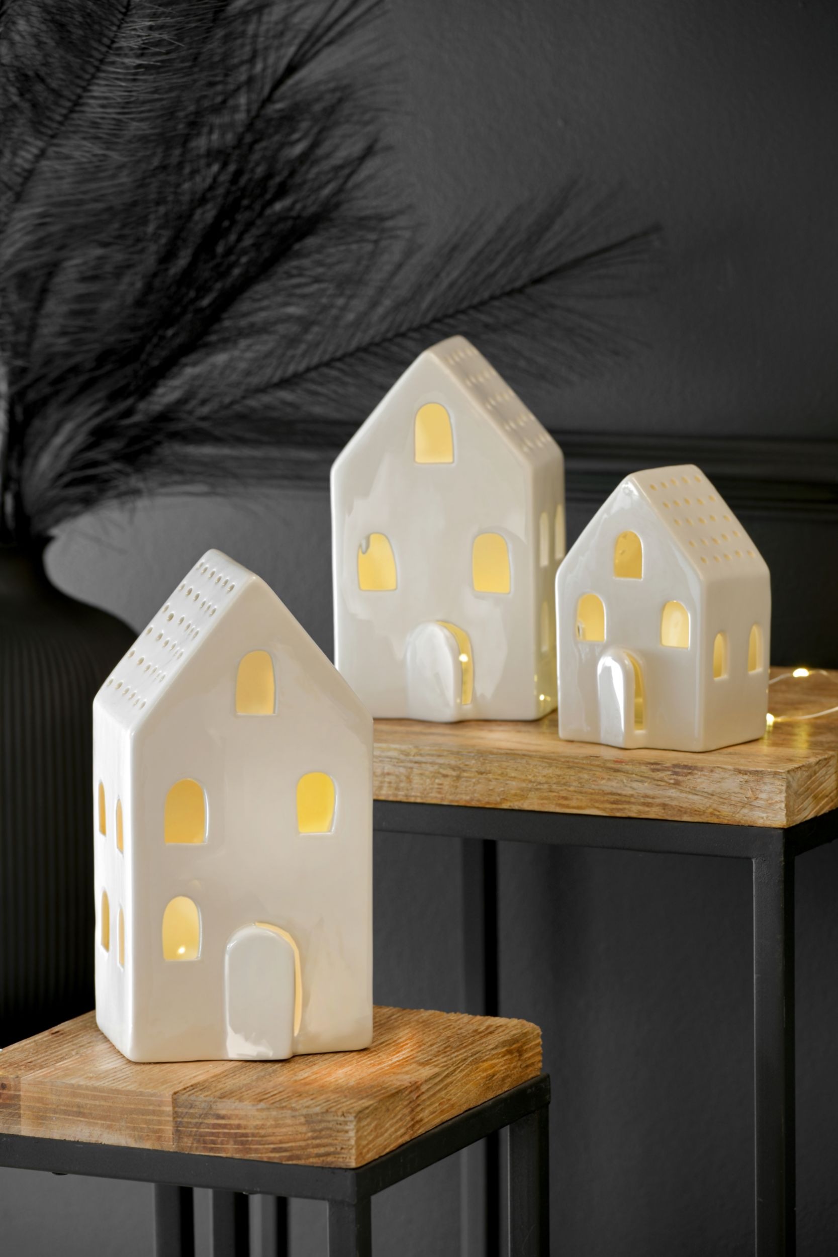 casa NOVA casaNOVA LED Deko-Haus 18cm image number 4
