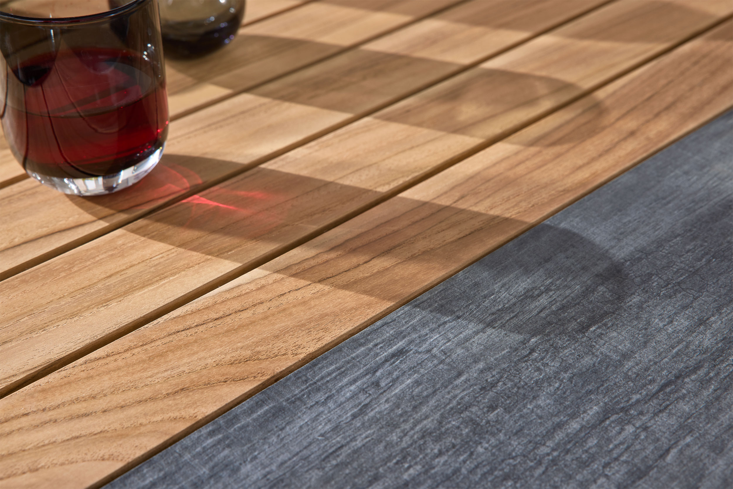 Ausziehtisch Keramik/Teak image number null