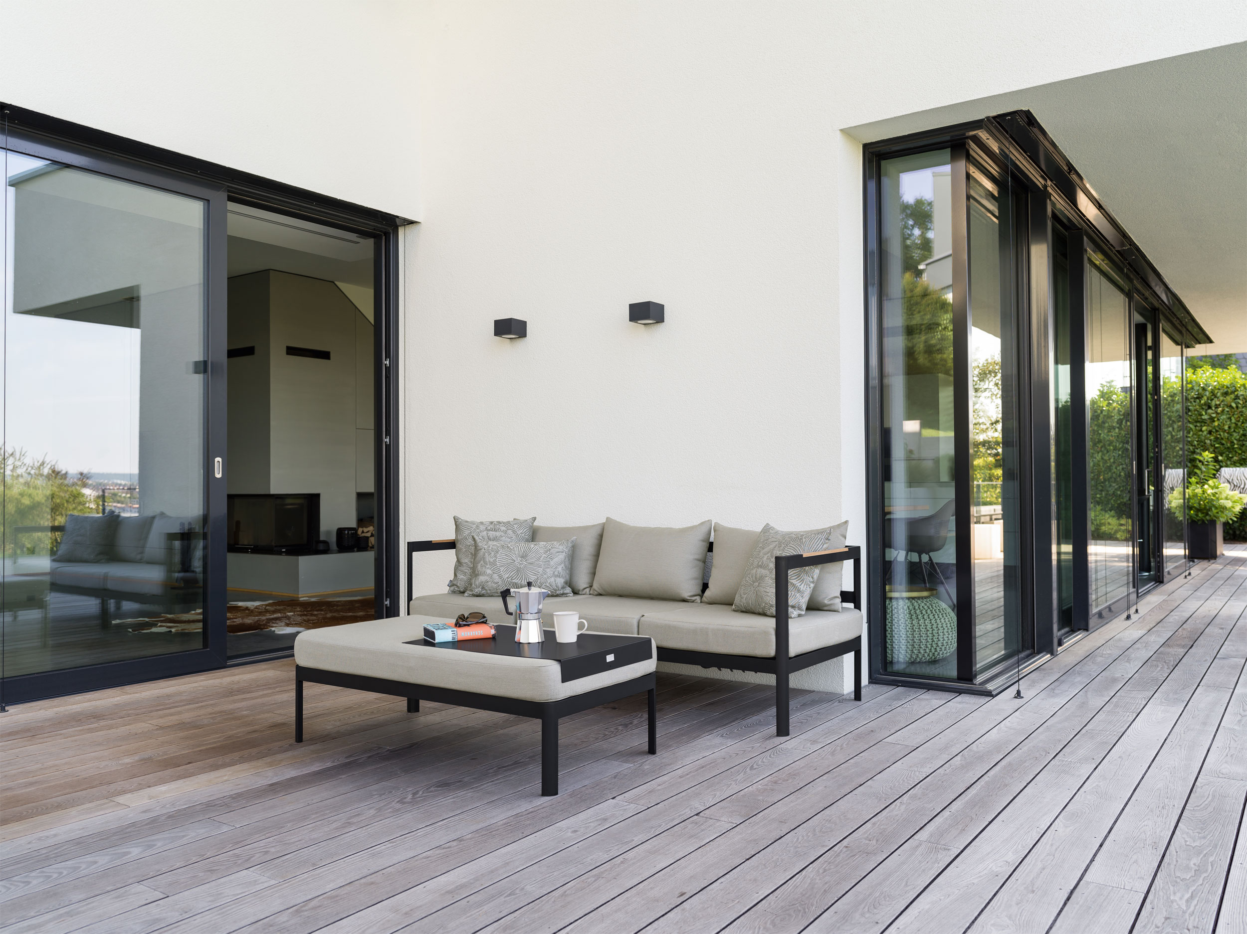 3-Sitzer Lounge-Sofa / Hocker image number null