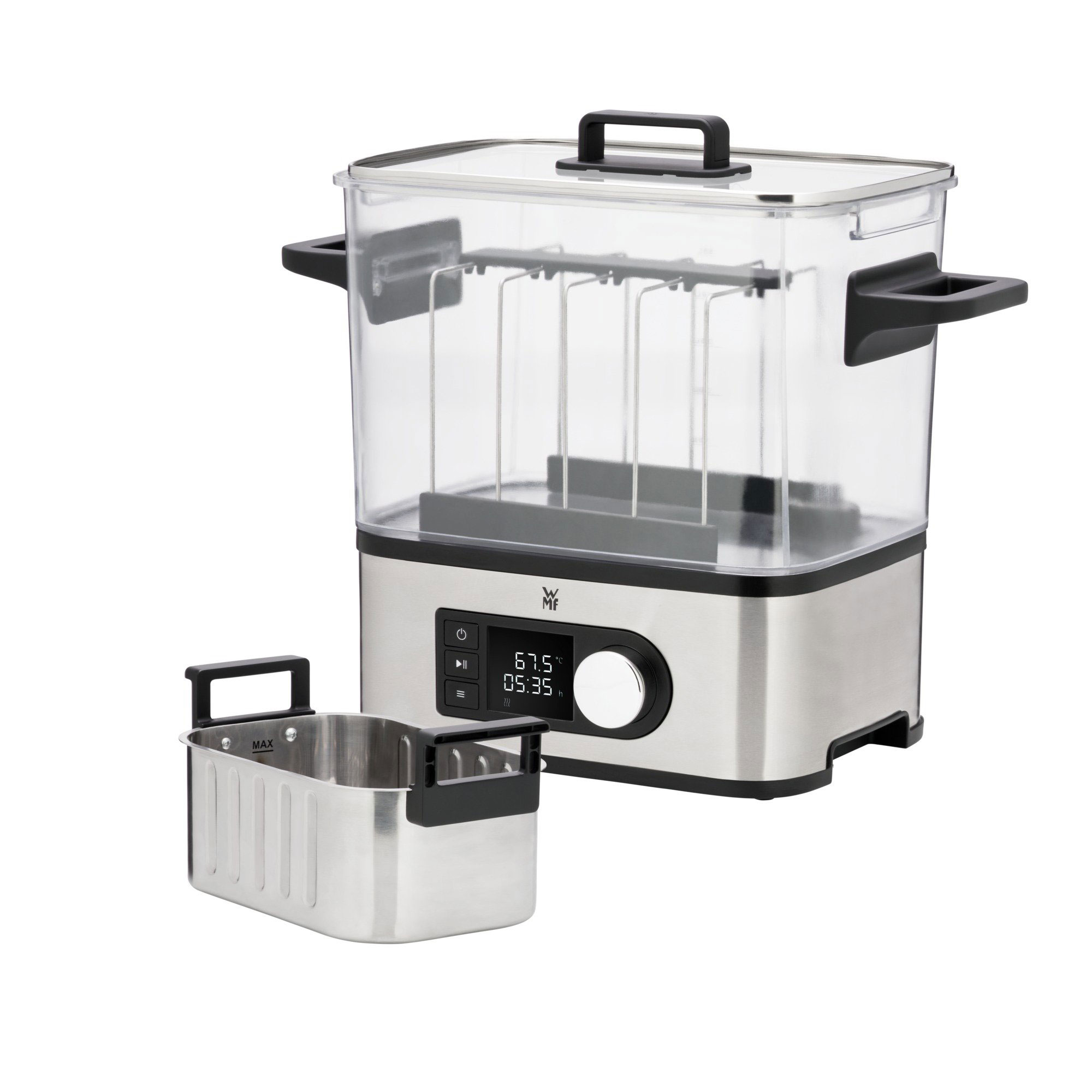 Wmf Silber Lono Sous Vide Pro Garer (415360011), Dampfgarer + Reiskocher, - Image 5