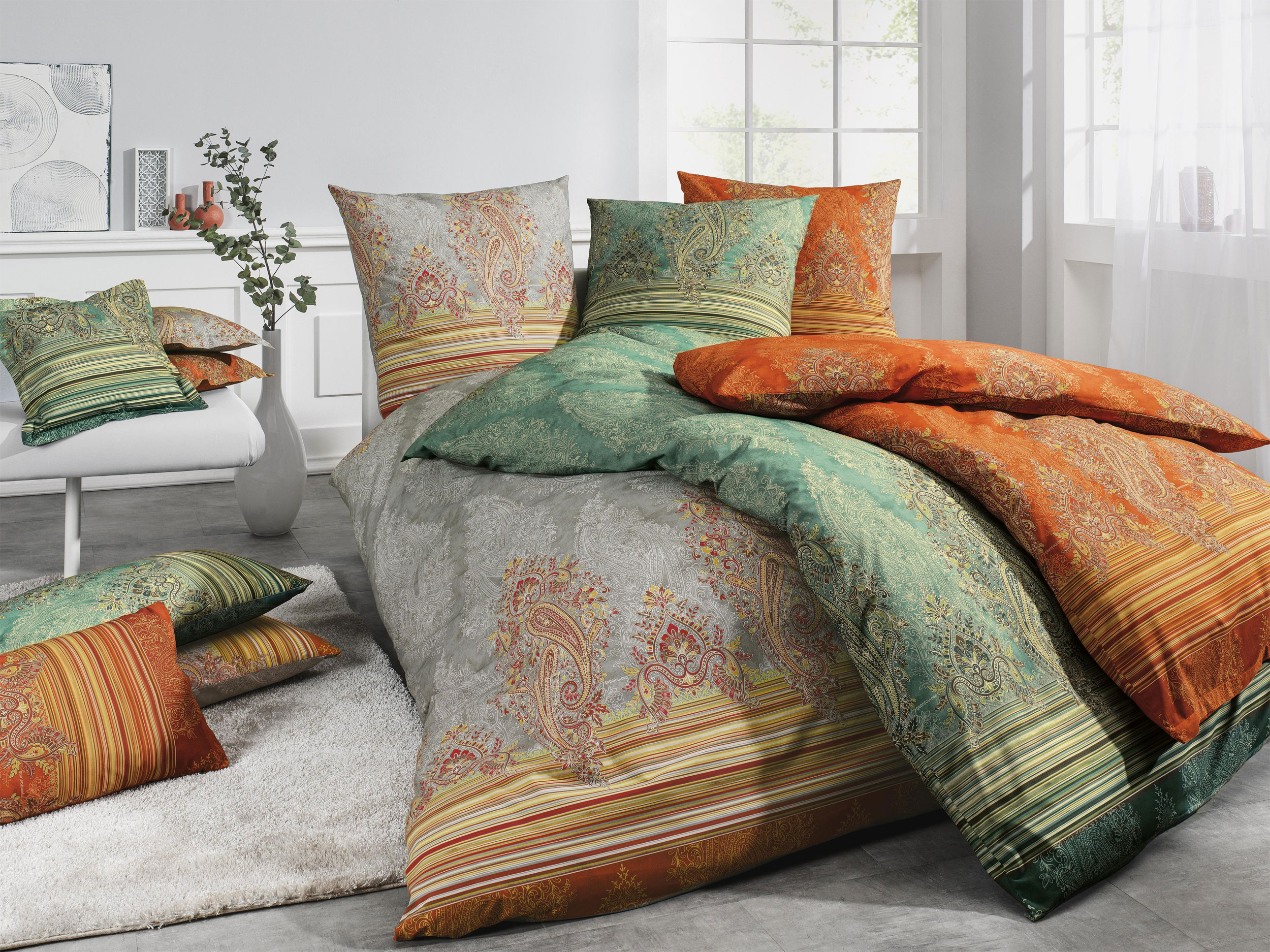 Bassetti Satin-Bettwäsche image number 2