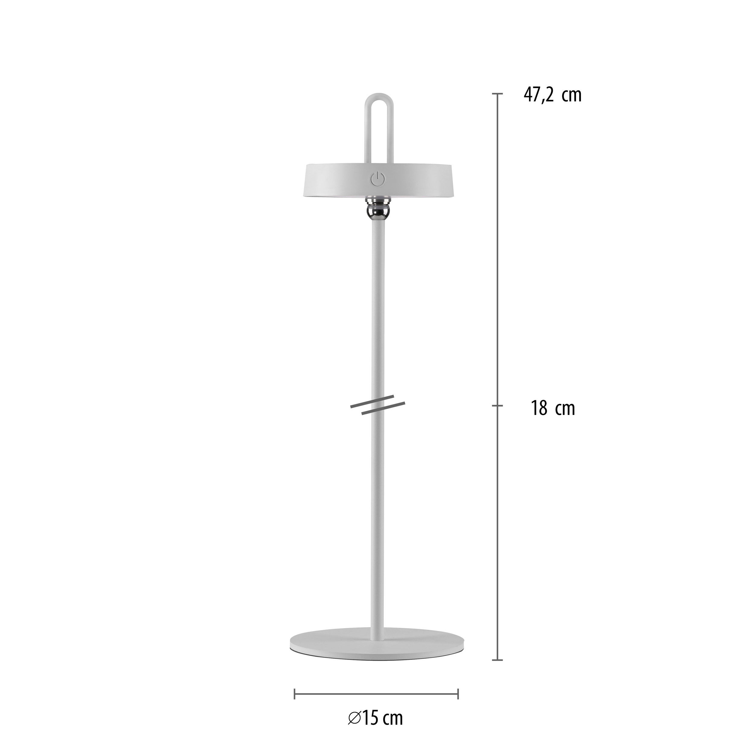 JUST LIGHT. LED-Akku-Tischleuchte 1flg image number 7