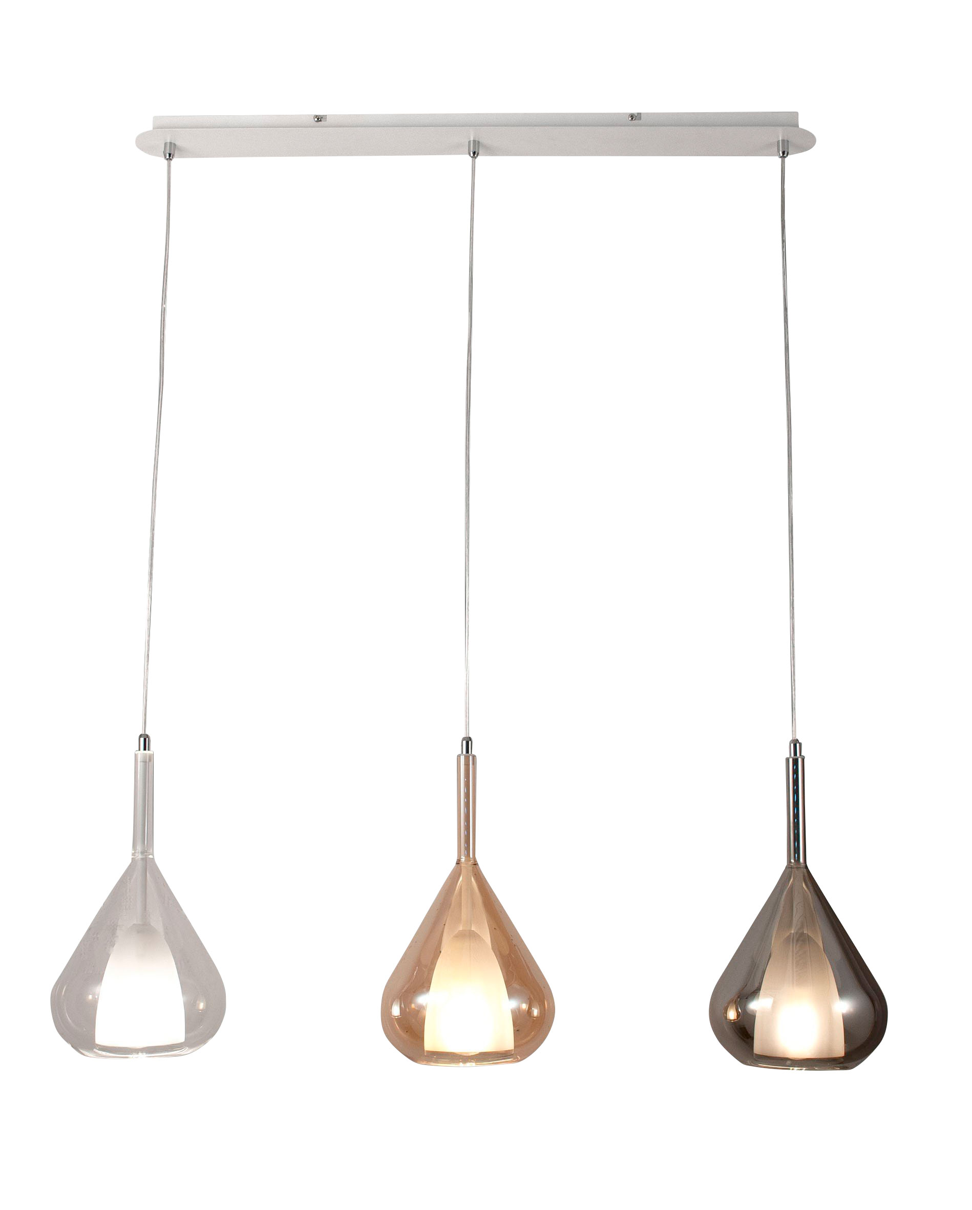 Fabas Luce Pendelleuchte 3flg image number 1