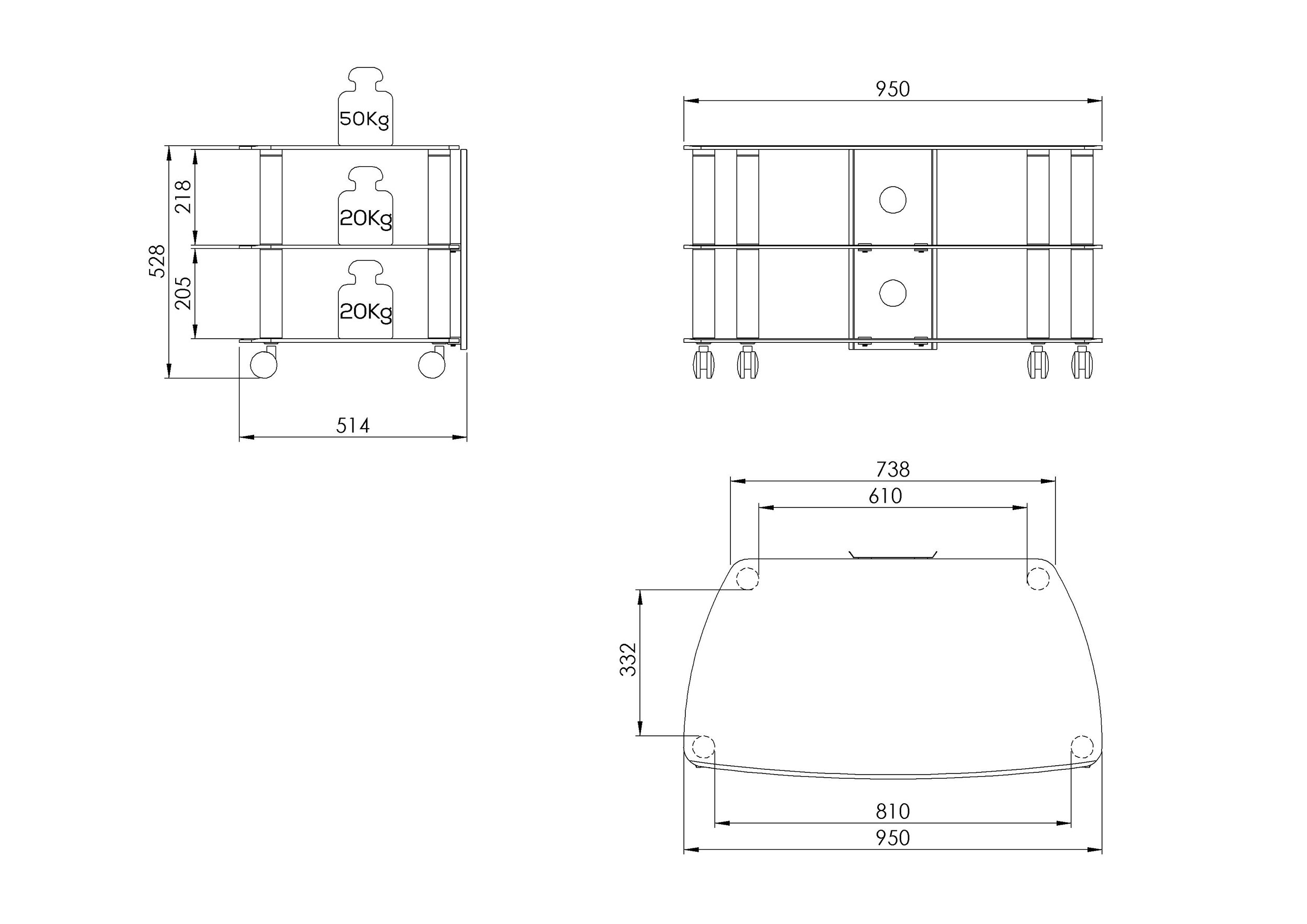 TV- und Hifi-Rack image number null
