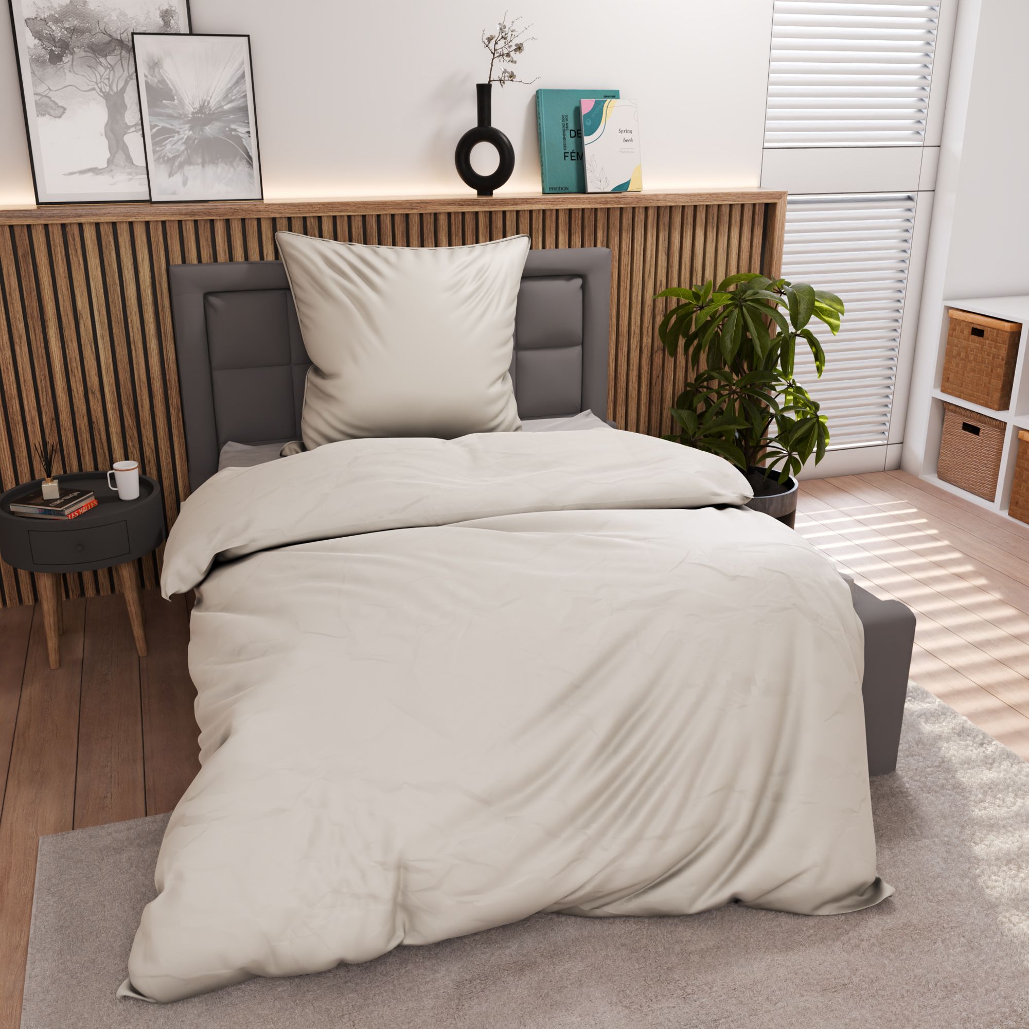 Inspiration Home Satin-Bettw&auml;sche image number 2