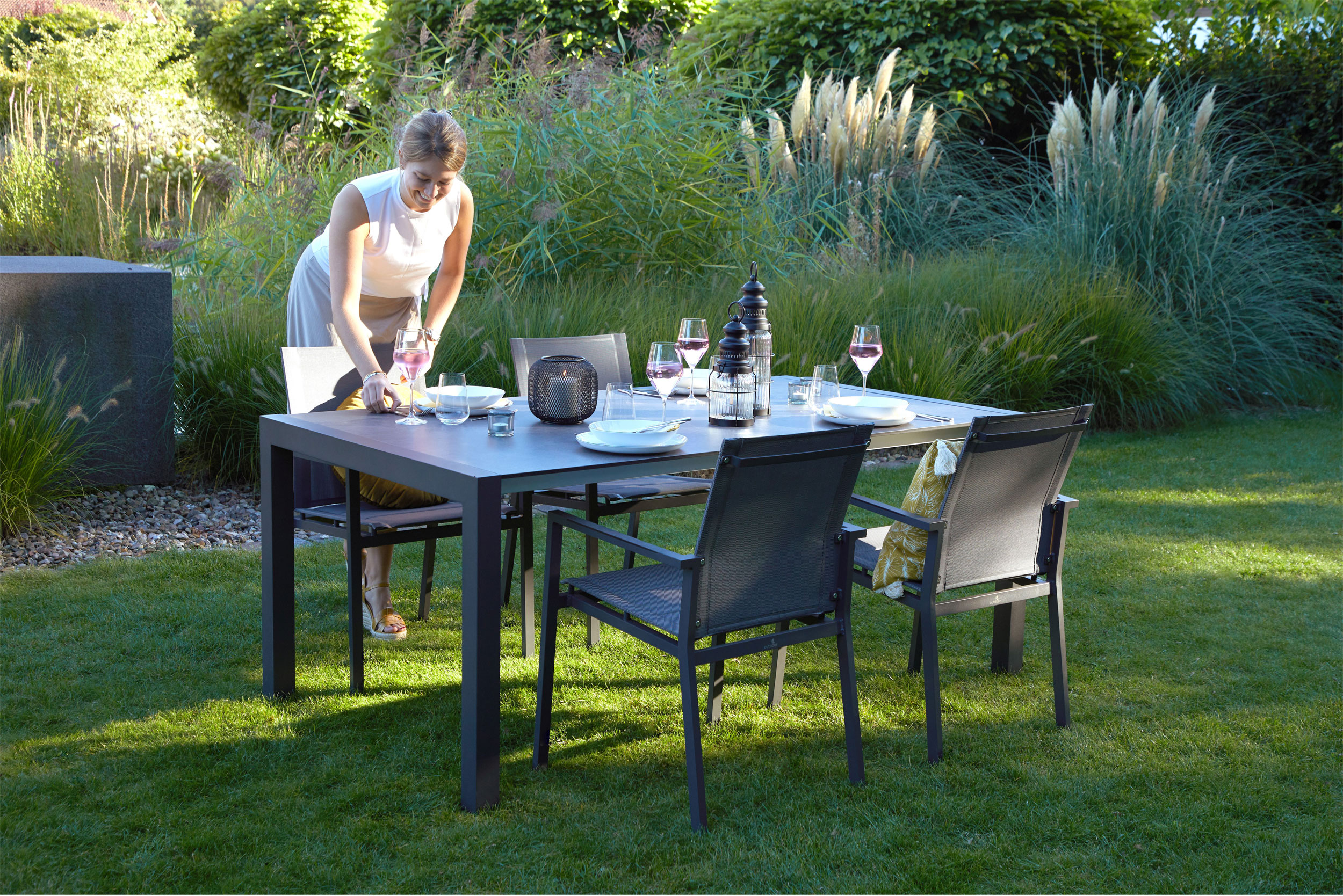 OUTDOOR Gartentisch ausziehbar HPL image number 8