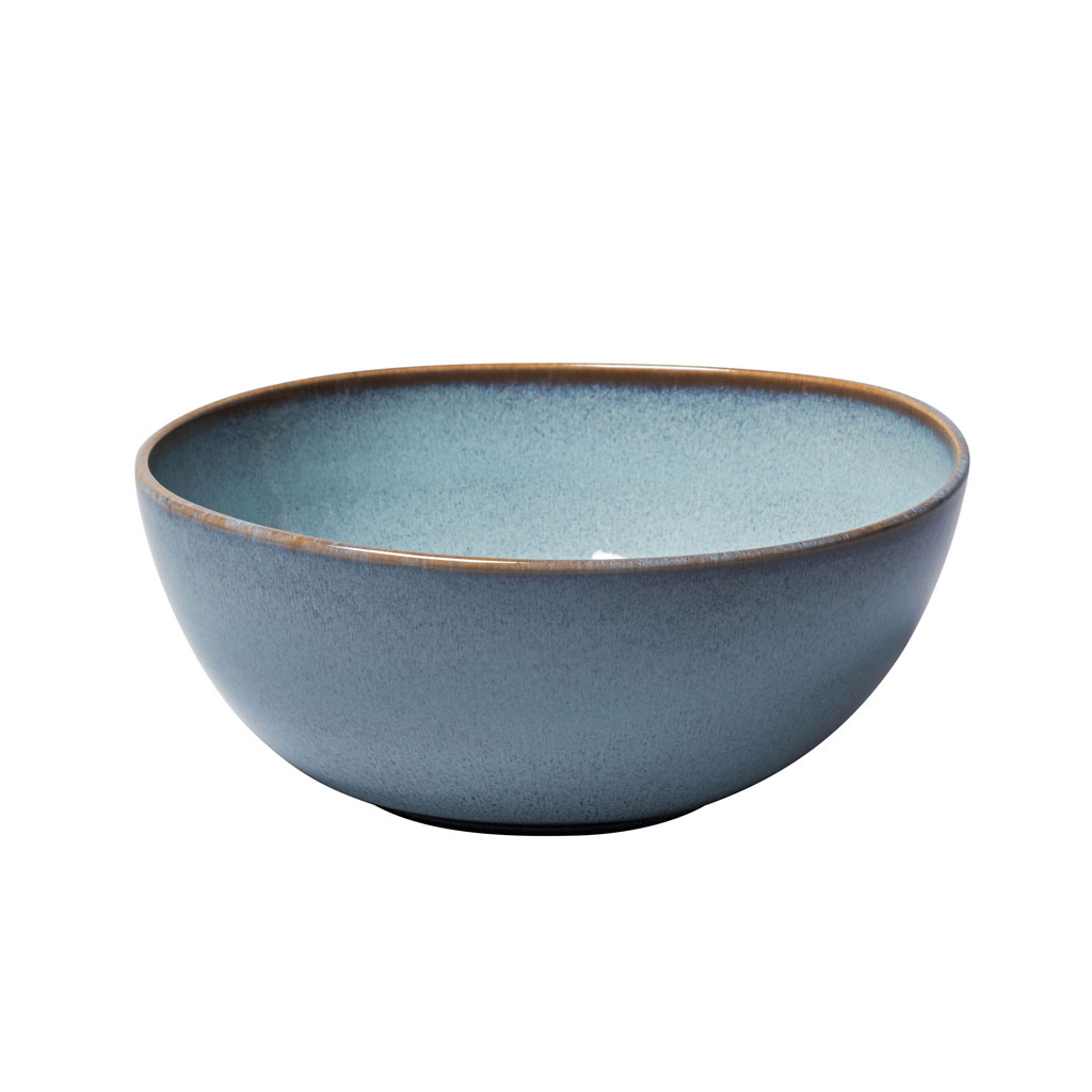 Villeroy & Boch Servierschüssel 25cm blau Keramik
