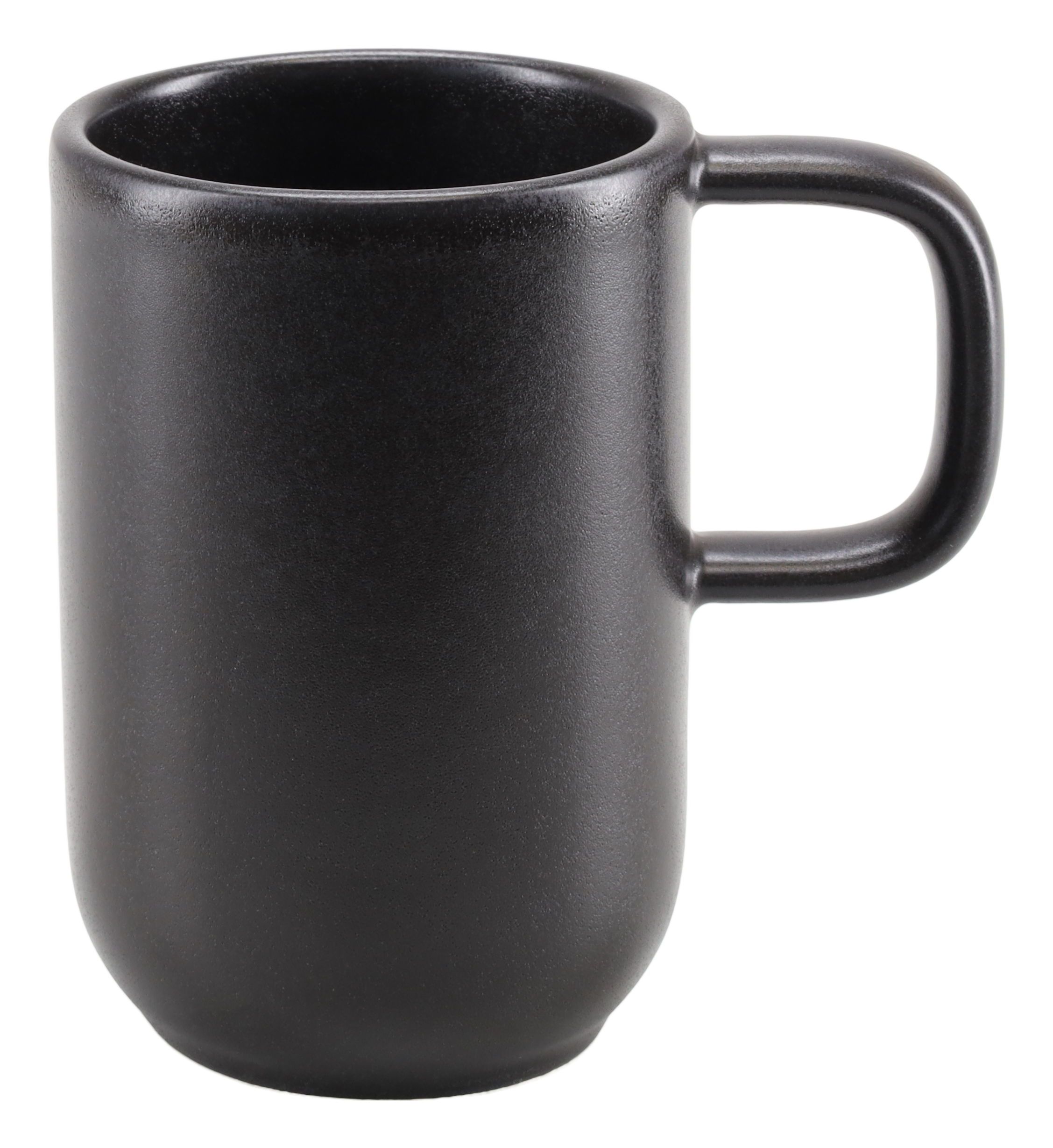 CreaTable Kaffeebecher 300ml schwarz Steinzeug
