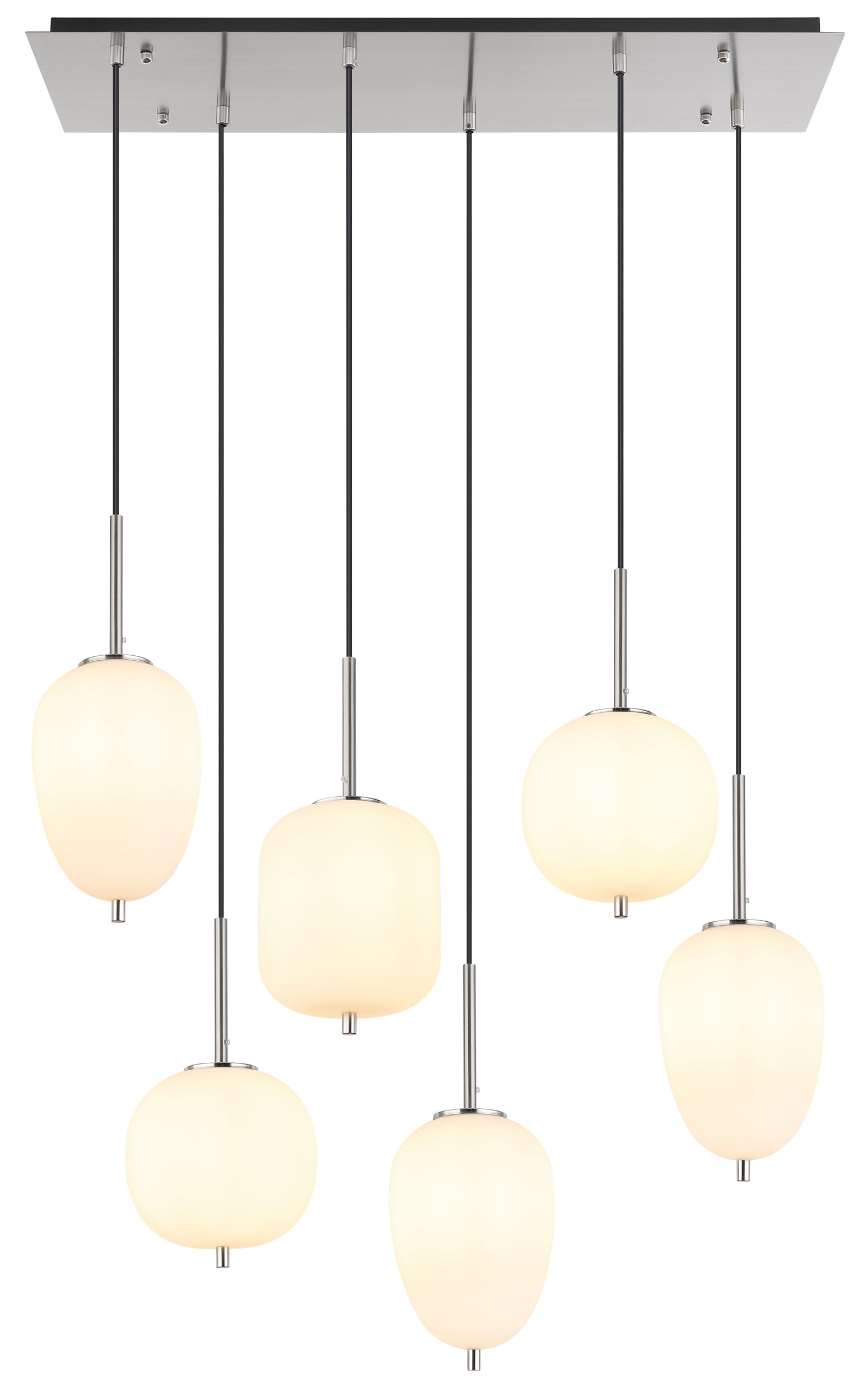 Globo LED-Pendelleuchte 6flg image number 1